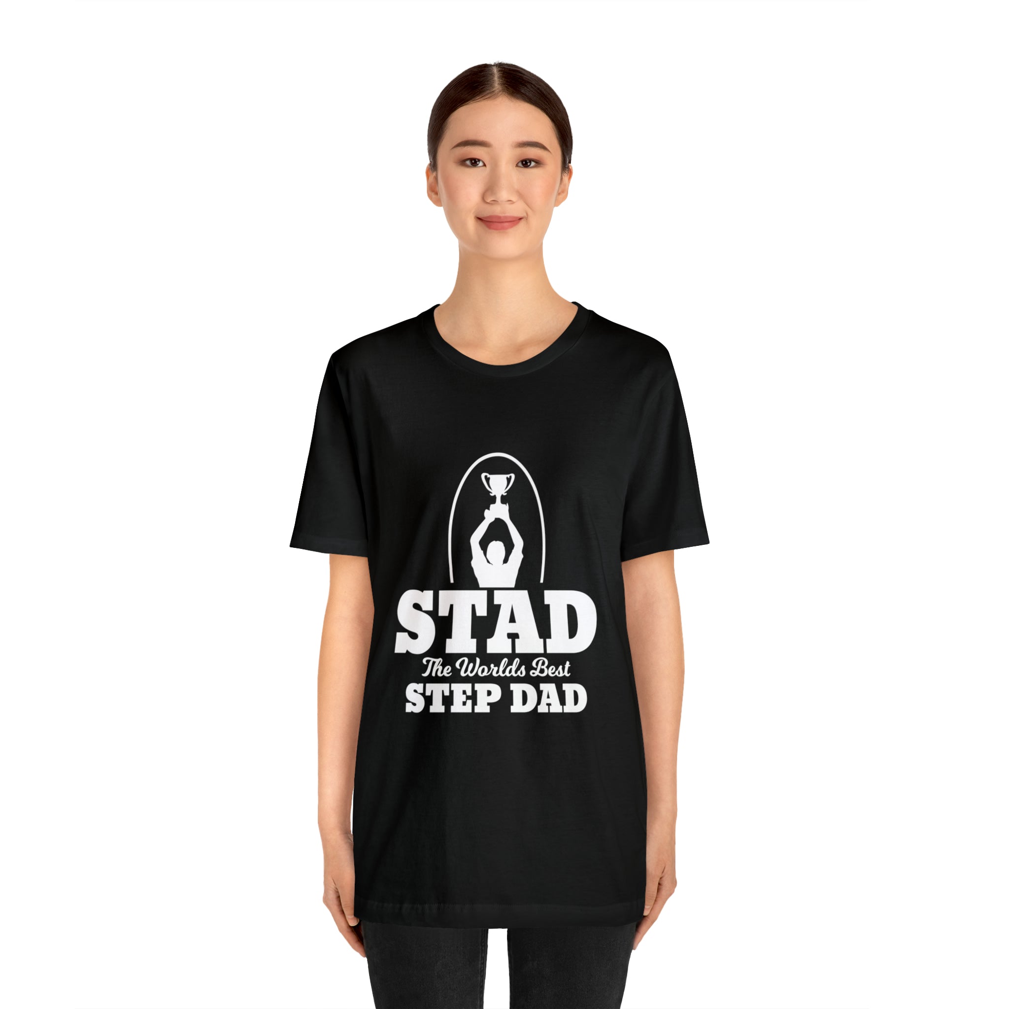 Fathers Day Gift Step Dad Unisex Softstyle T-Shirt Stad Worlds Best Step Dad