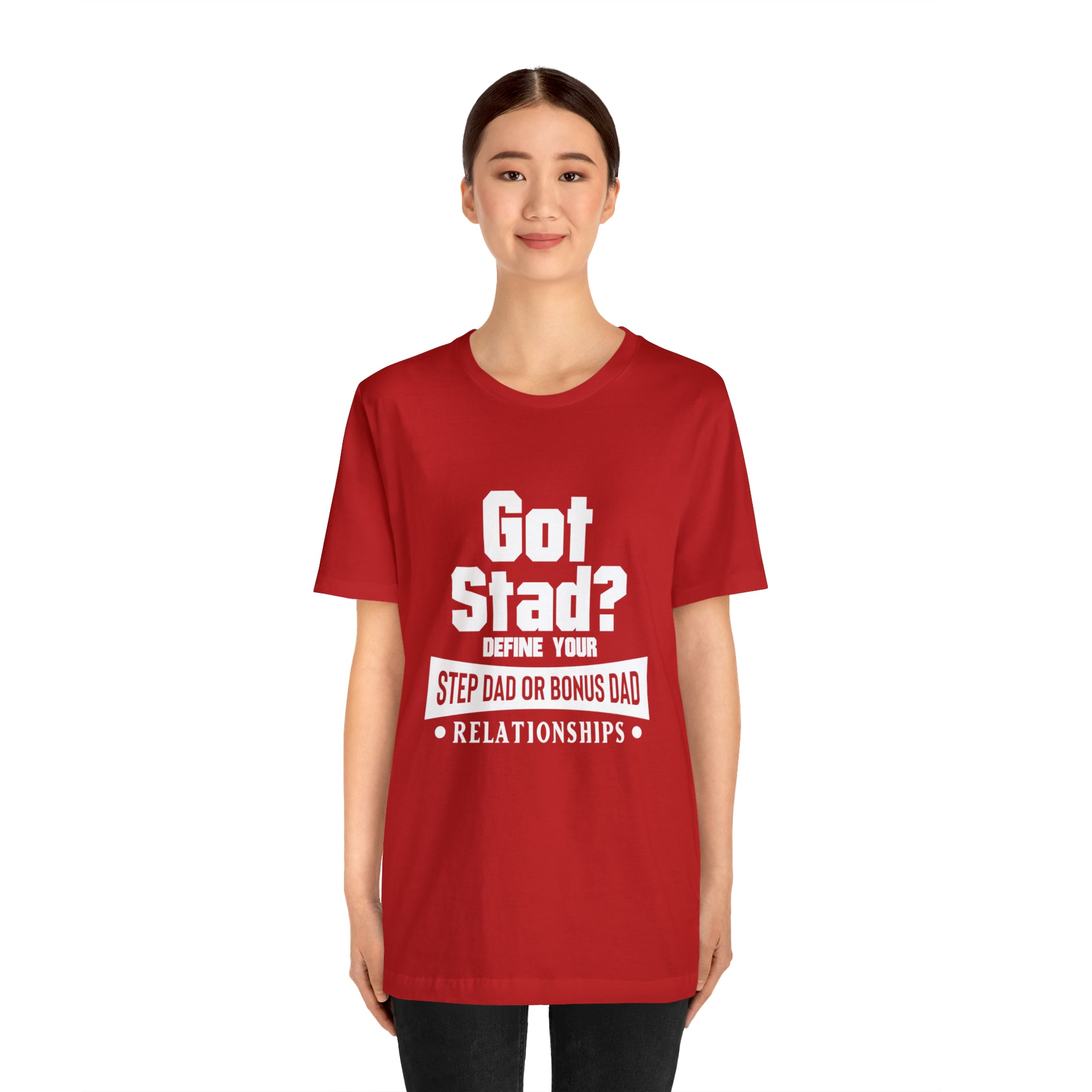 Fathers Day Gift Step Dad Unisex Softstyle T-Shirt Got Stad? Step Dad