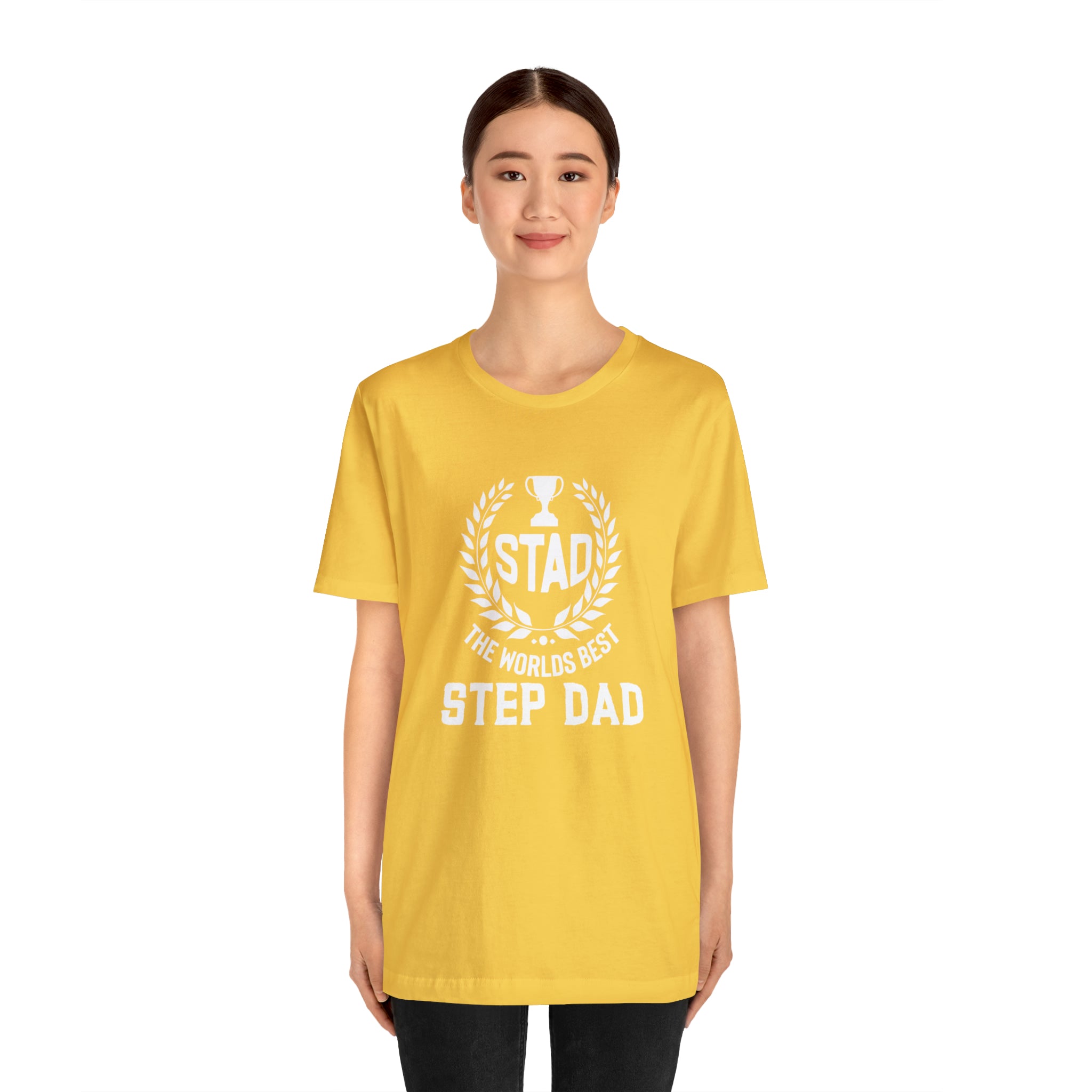Fathers Day Gift Step Dad Unisex Softstyle T-Shirt Stad Worlds Best Step Dad
