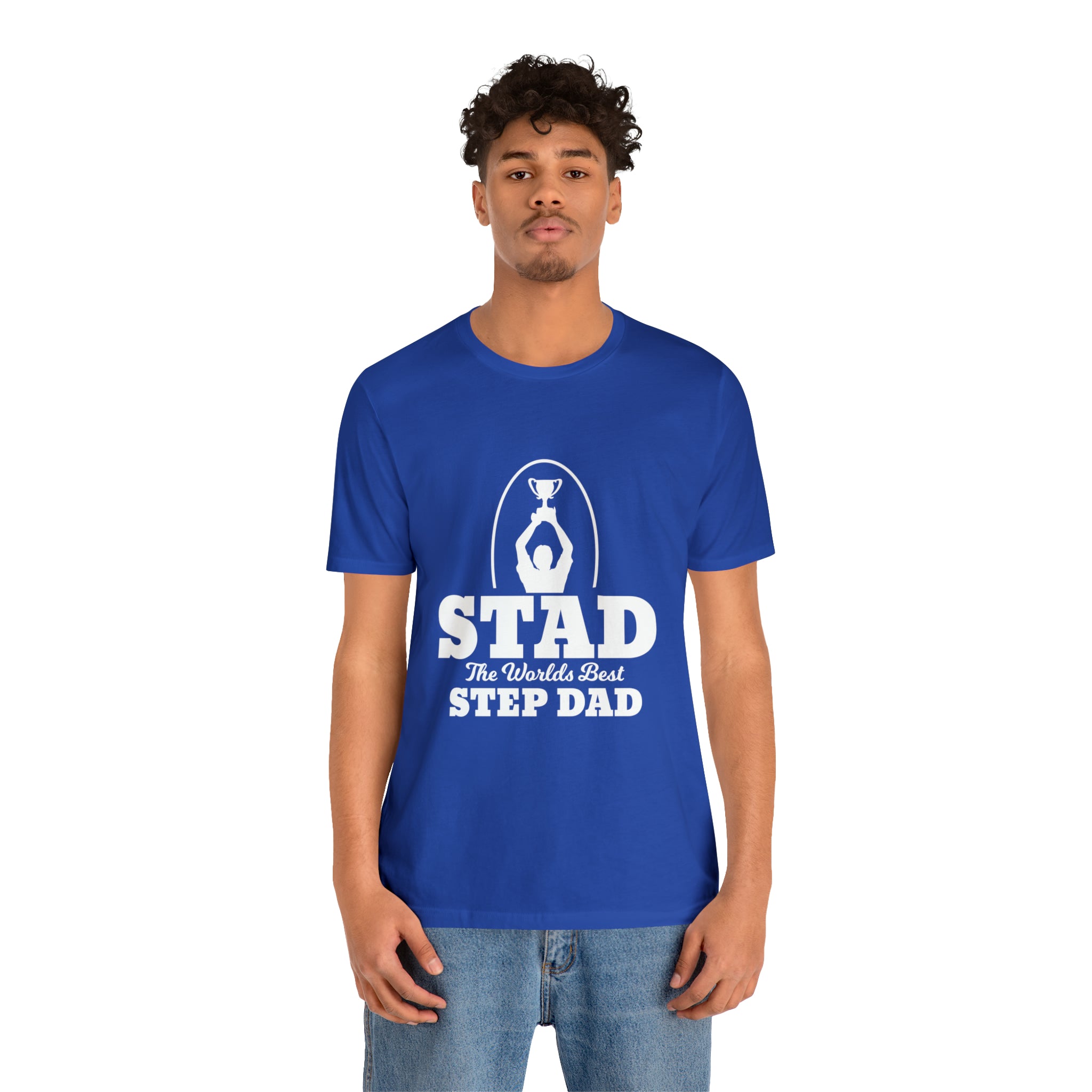 Fathers Day Gift Step Dad Unisex Softstyle T-Shirt Stad Worlds Best Step Dad