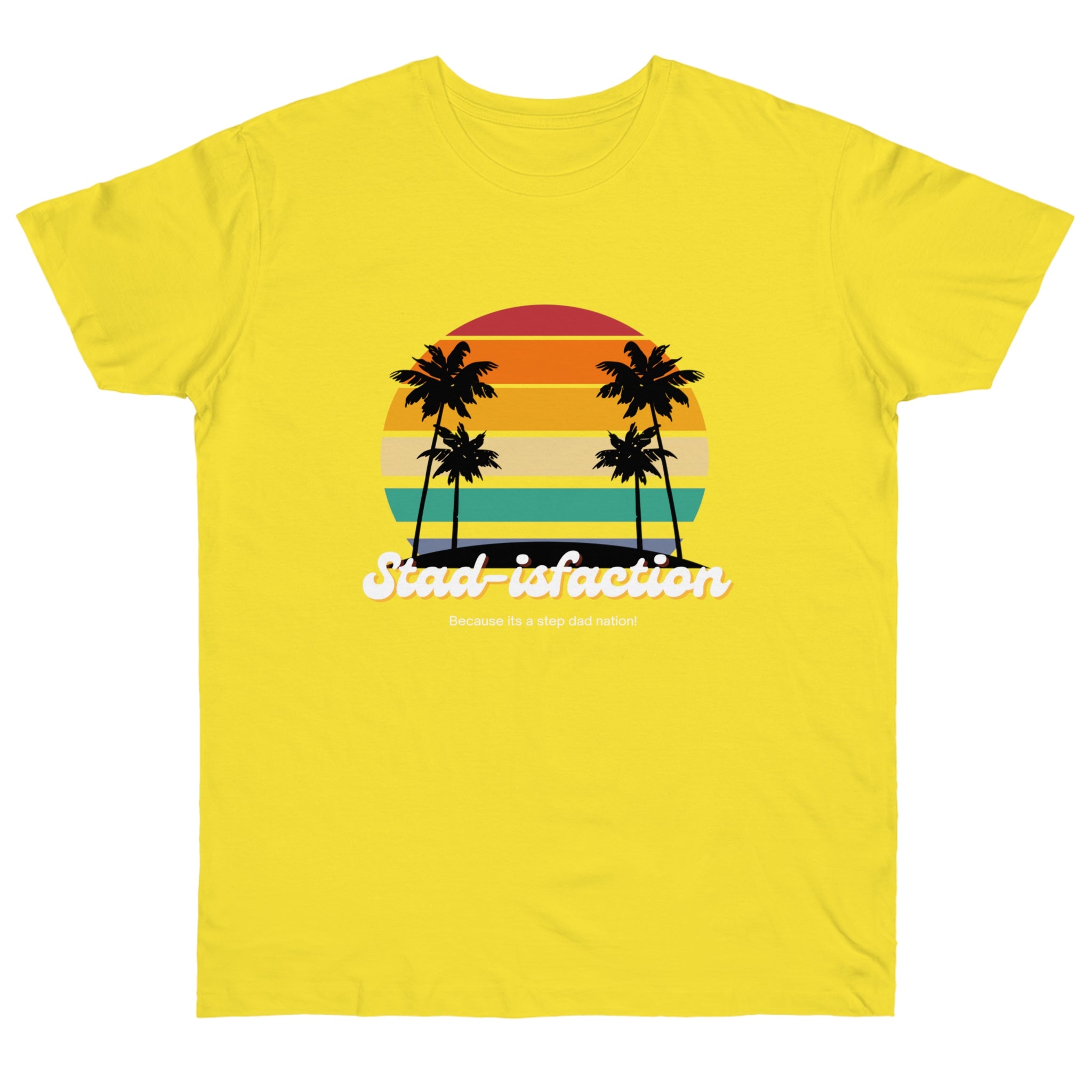 Fathers Day Gift Step Dad Unisex Softstyle T-Shirt Stad-isfaction
