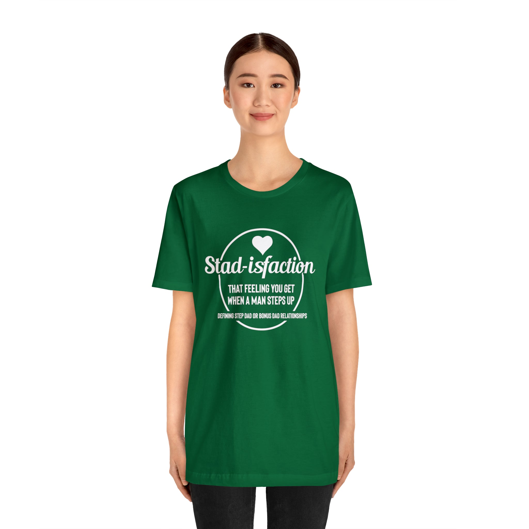 Fathers Day Gift Step Dad Unisex Softstyle T-Shirt Stad-isfaction Step Dad