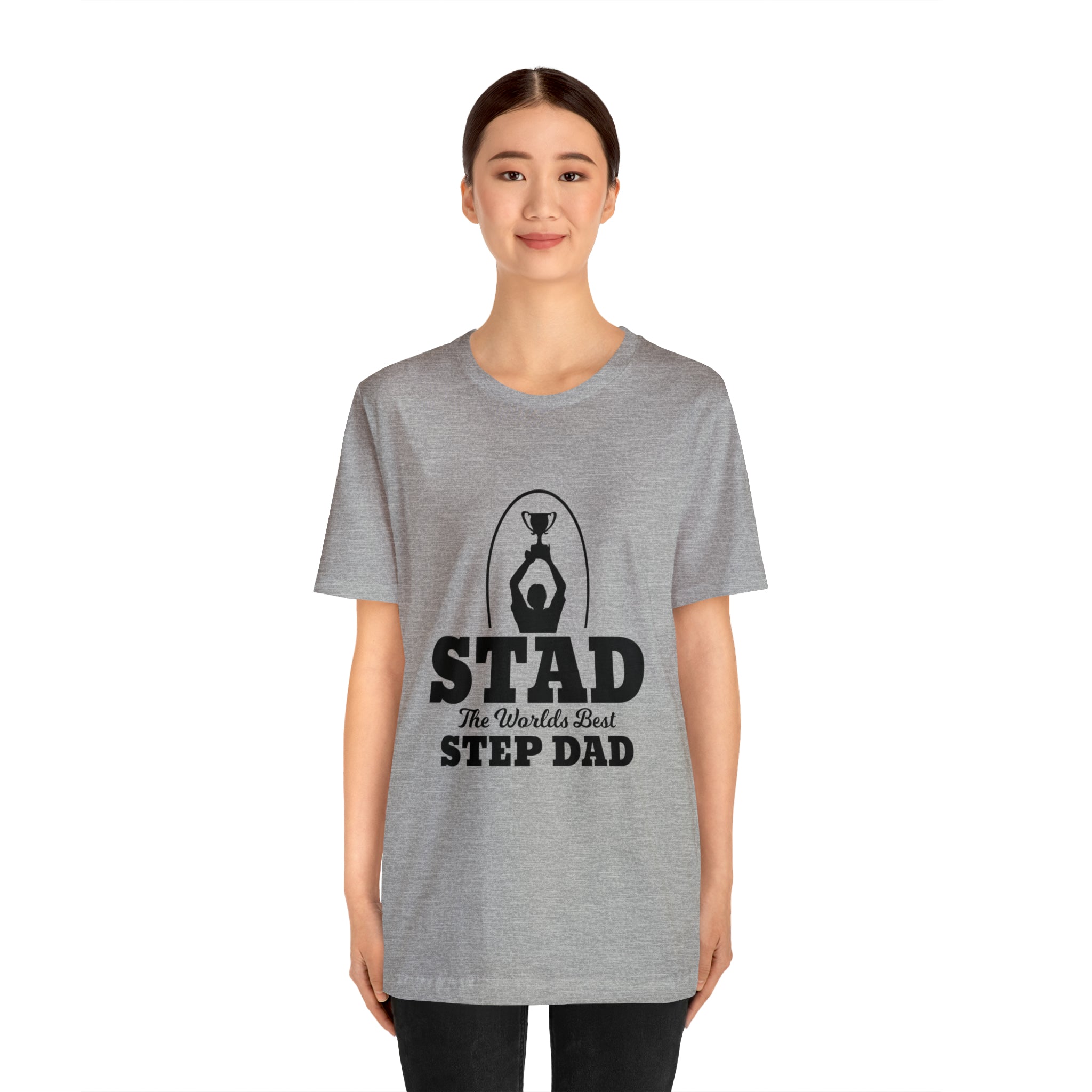 Fathers Day Gift Step Dad Unisex Softstyle T-Shirt Stad Worlds Best Step Dad