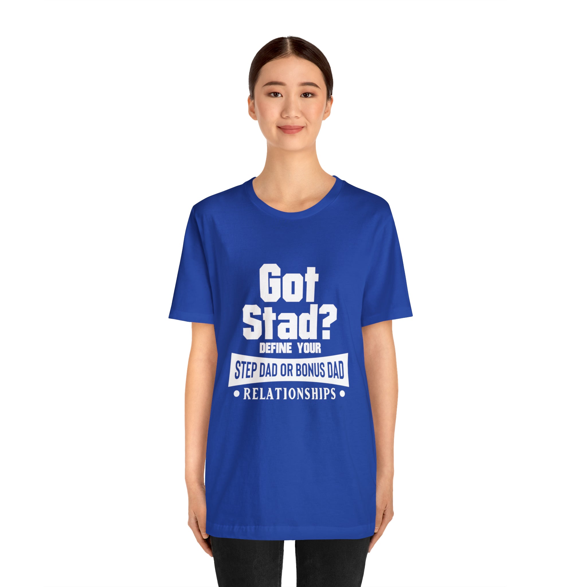Fathers Day Gift Step Dad Unisex Softstyle T-Shirt Got Stad? Step Dad