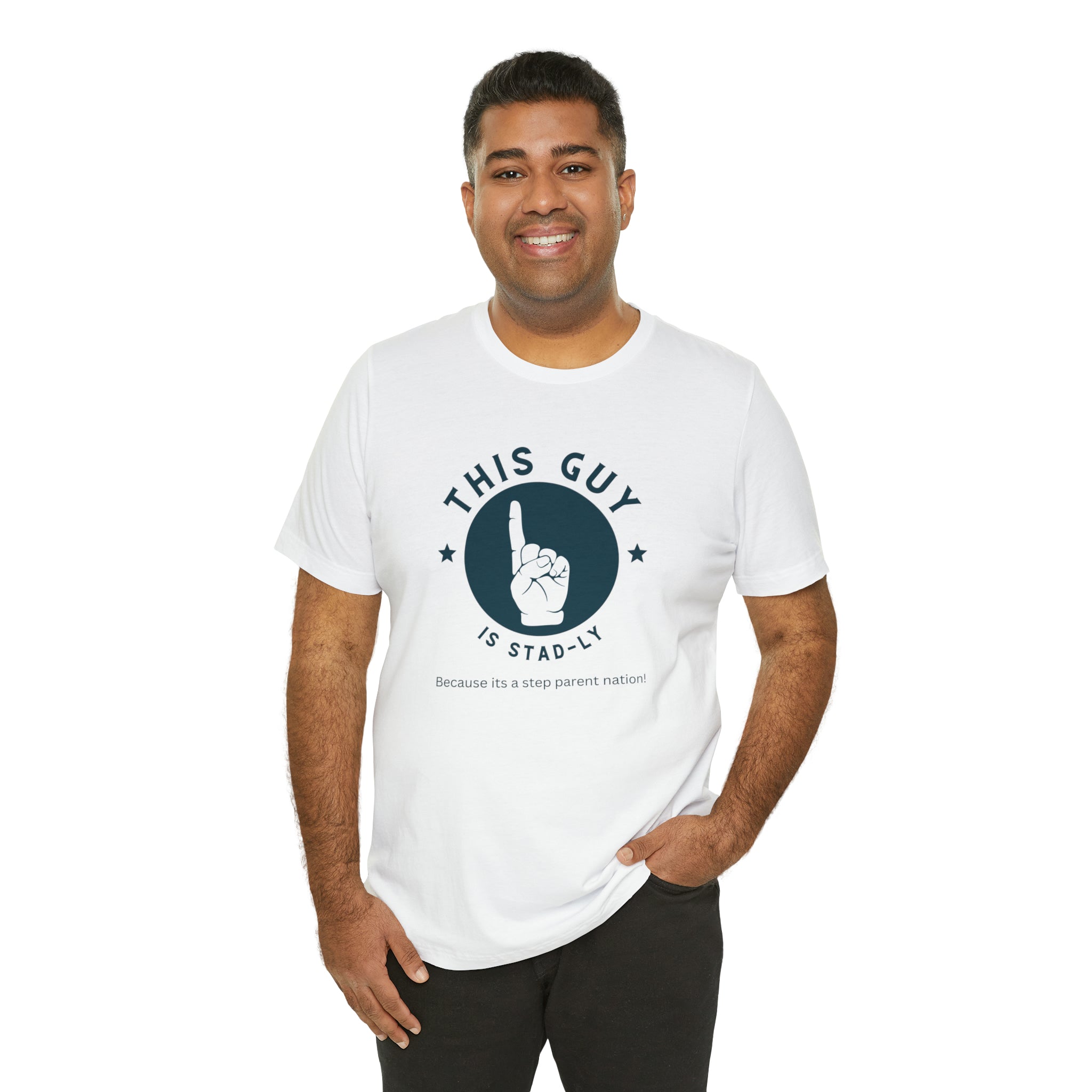 Fathers Day Gift Step Dad Unisex Softstyle T-Shirt Stad-ly