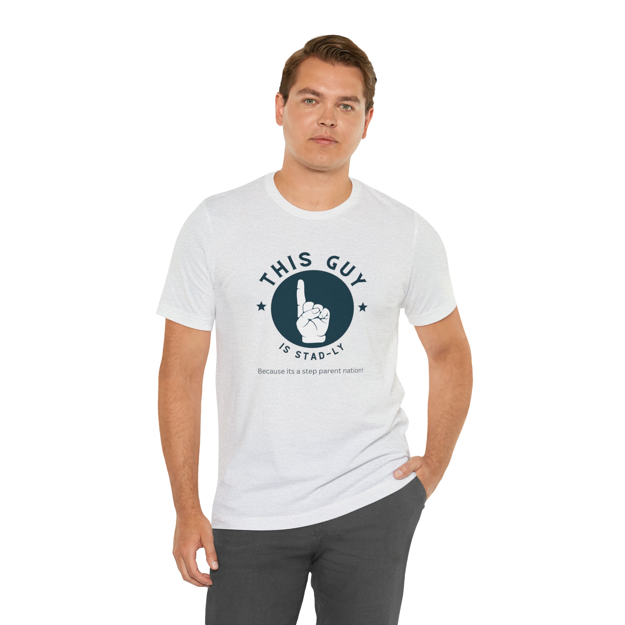 Fathers Day Gift Step Dad Unisex Softstyle T-Shirt Stad-ly