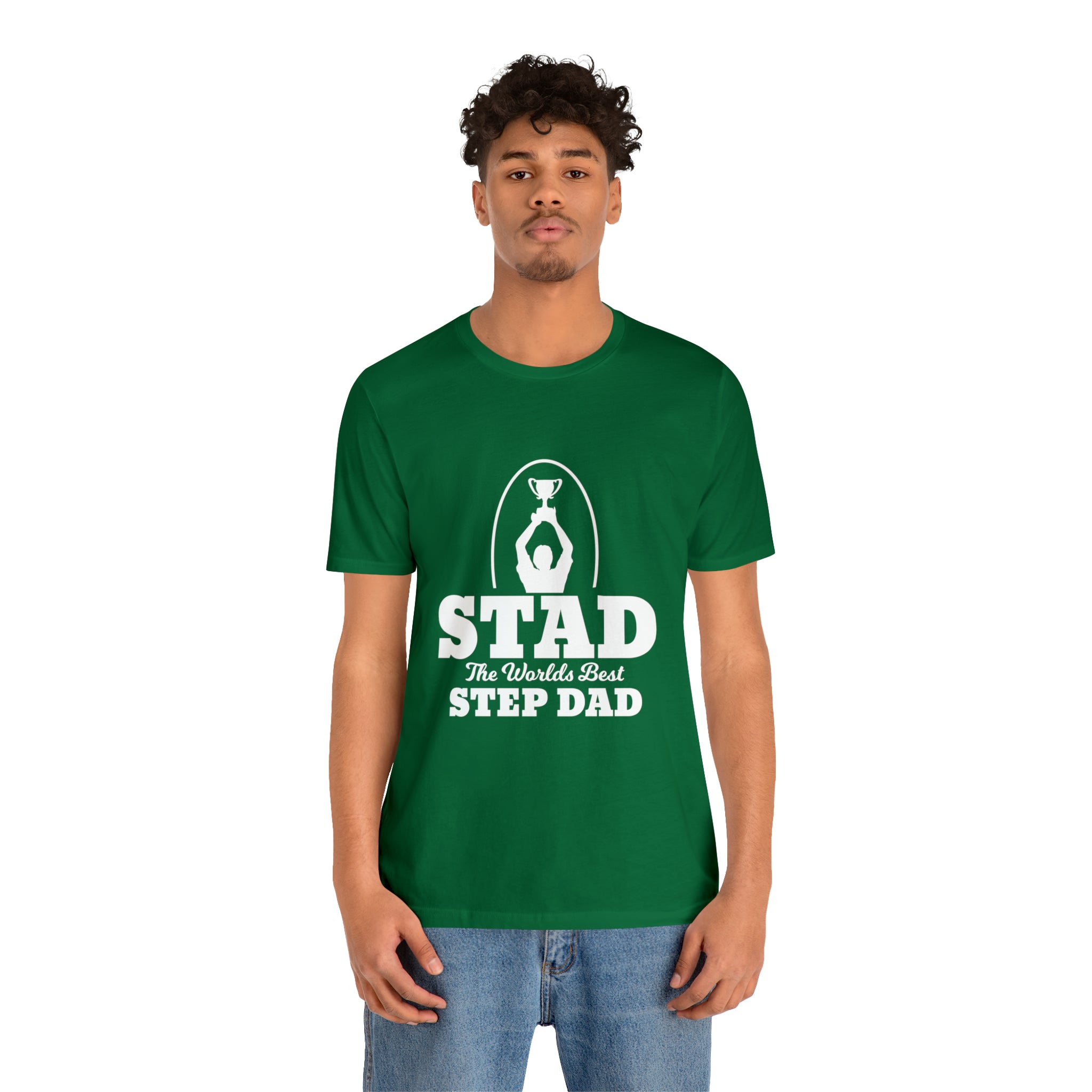 Fathers Day Gift Step Dad Unisex Softstyle T-Shirt Stad Worlds Best Step Dad
