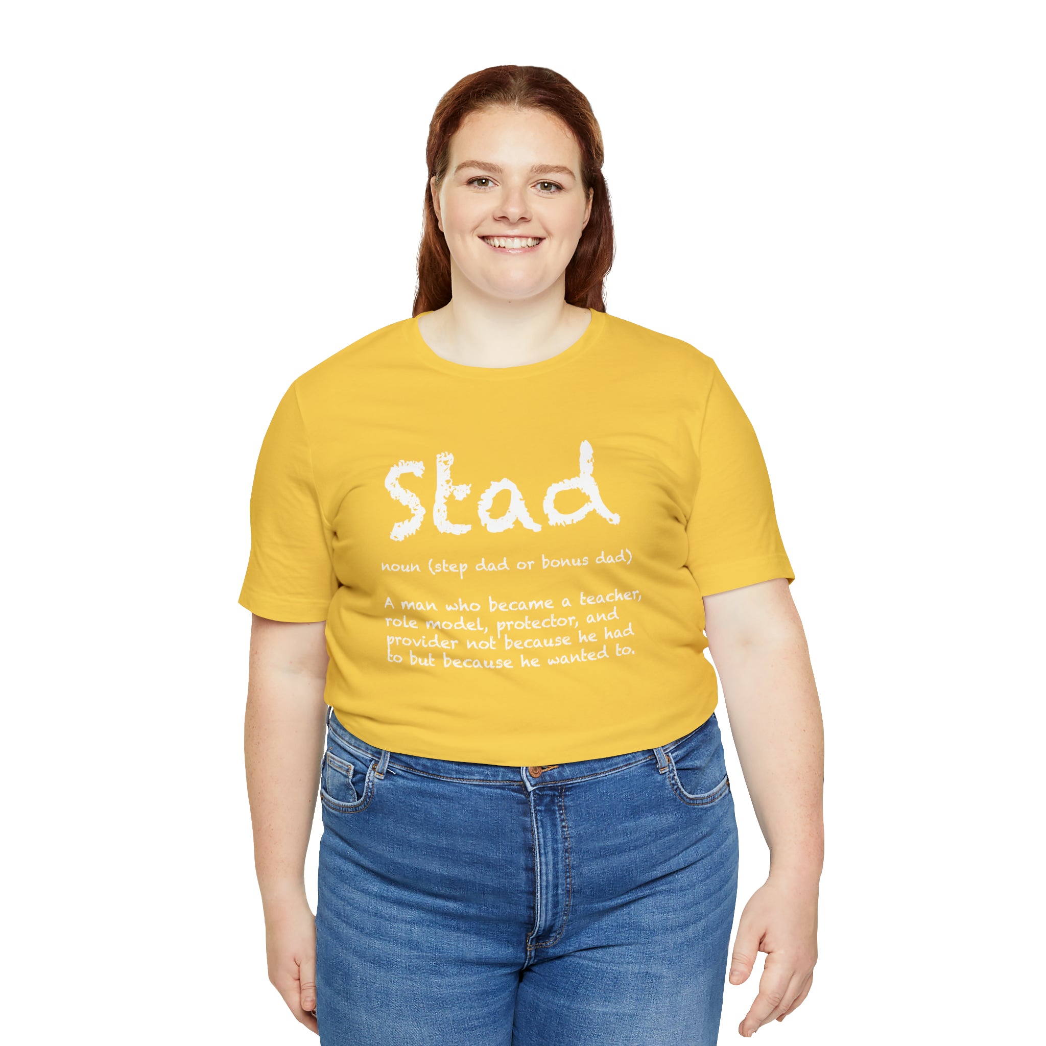Fathers Day Gift Step Dad Unisex Softstyle T-Shirt Stad Step definition