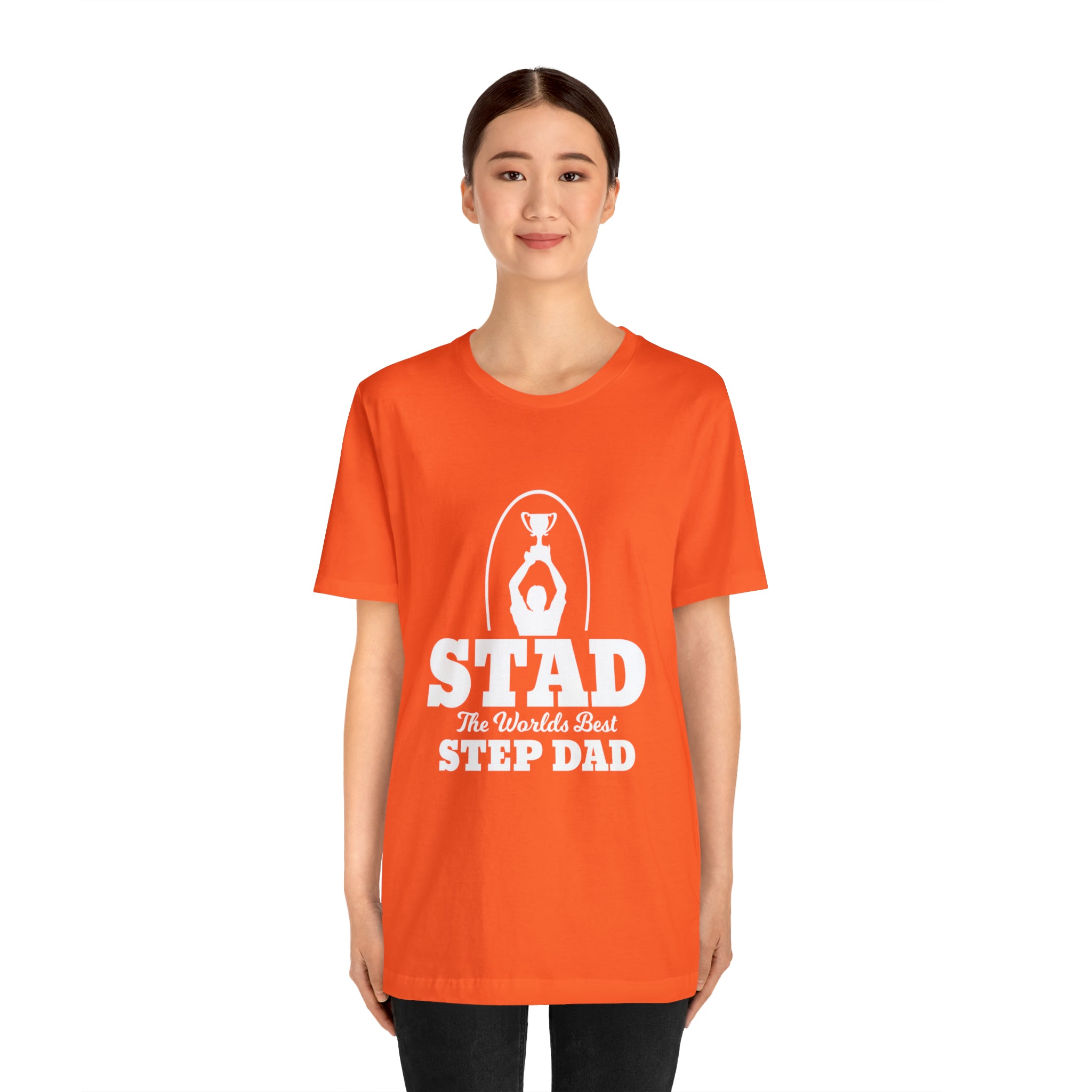 Fathers Day Gift Step Dad Unisex Softstyle T-Shirt Stad Worlds Best Step Dad
