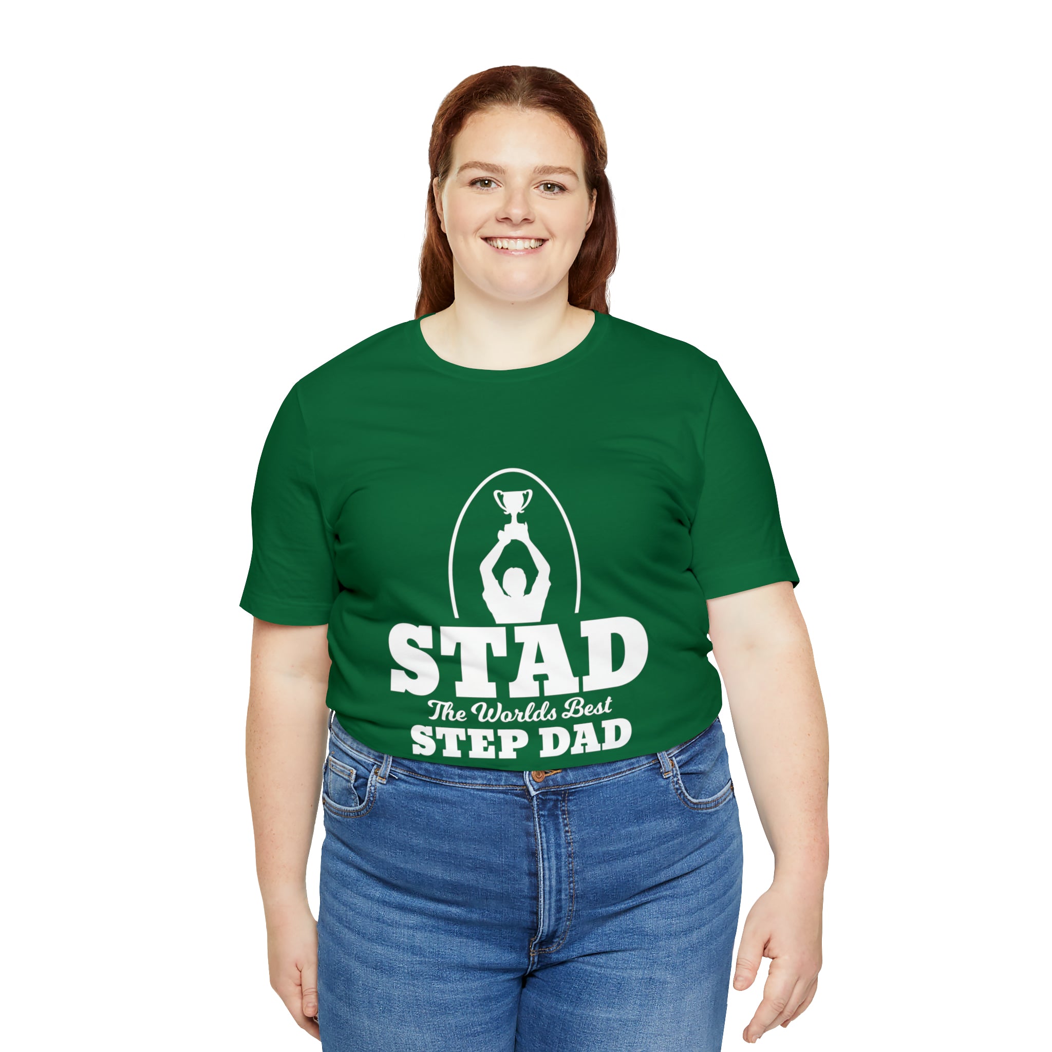 Fathers Day Gift Step Dad Unisex Softstyle T-Shirt Stad Worlds Best Step Dad