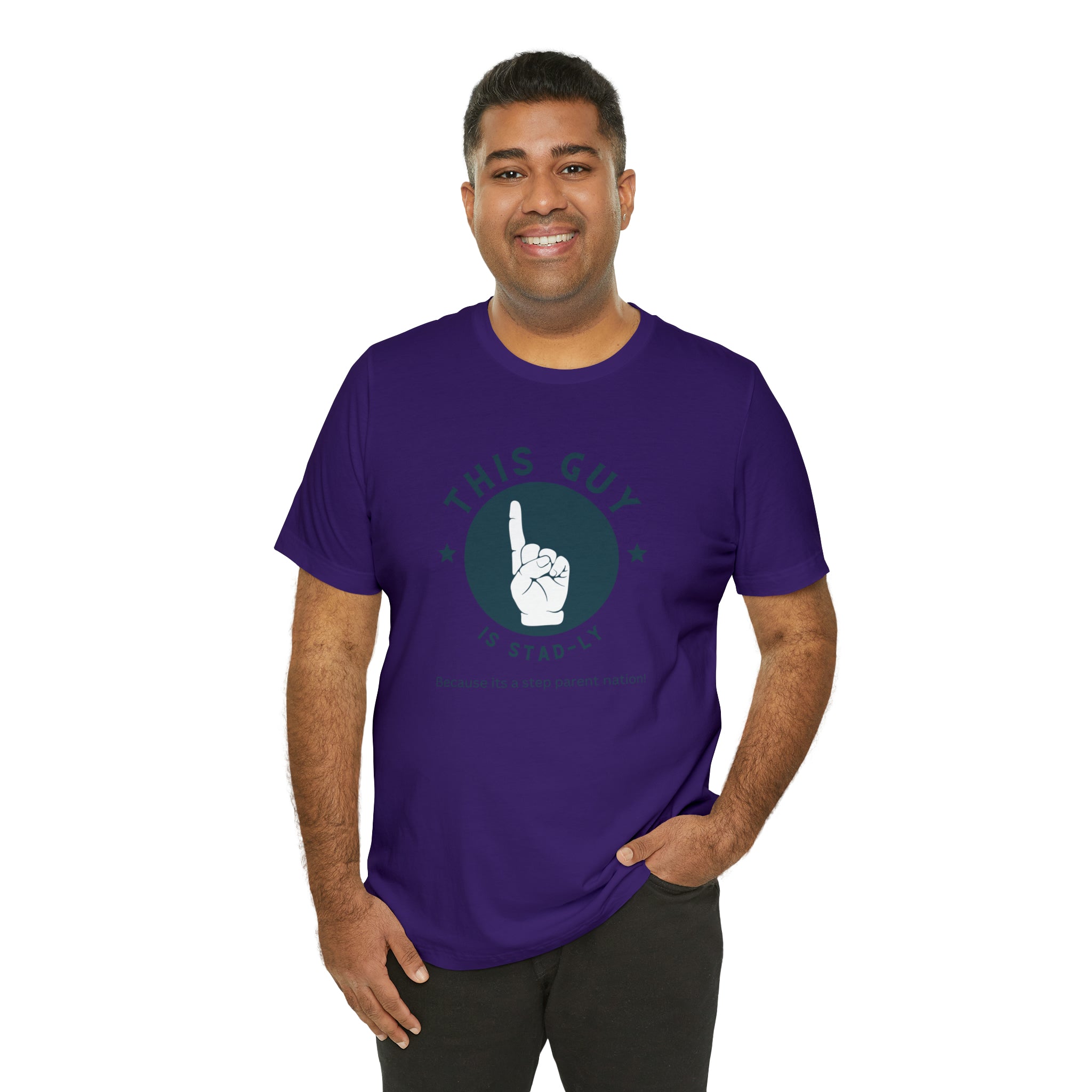 Fathers Day Gift Step Dad Unisex Softstyle T-Shirt Stad-ly