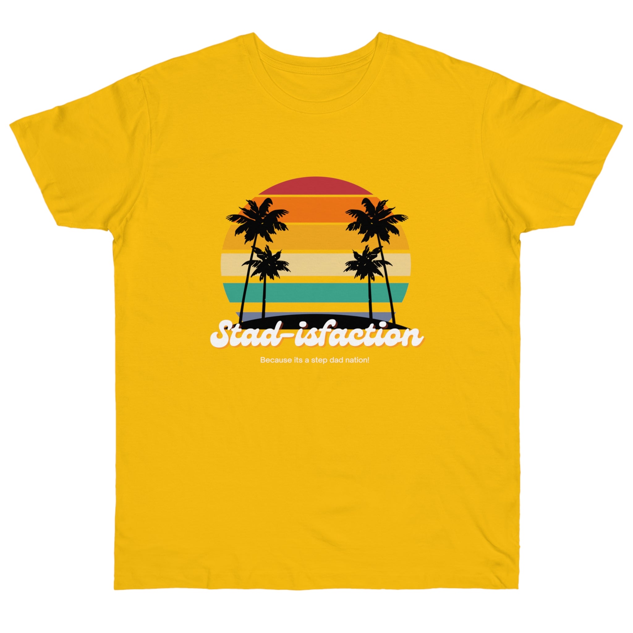 Fathers Day Gift Step Dad Unisex Softstyle T-Shirt Stad-isfaction