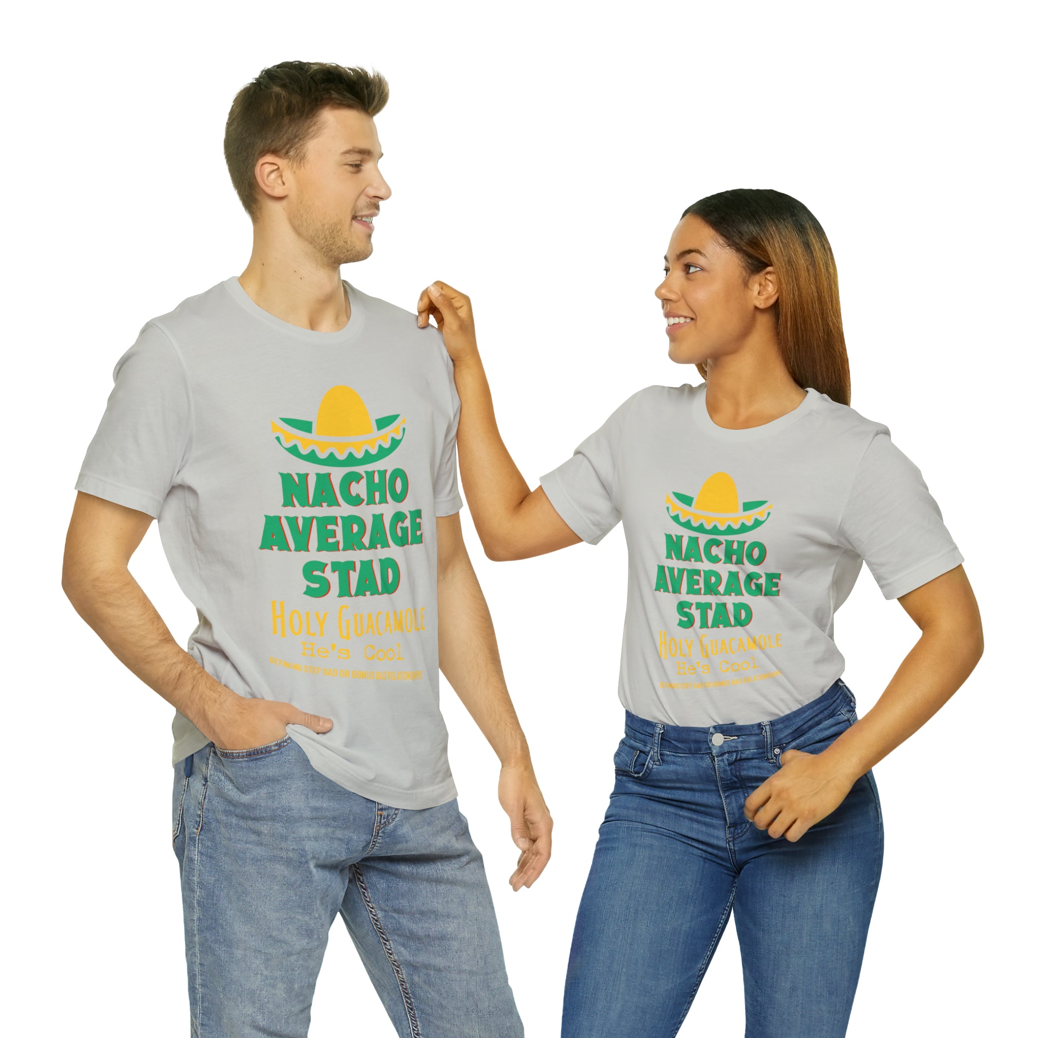 Fathers Day Gift Step Dad Unisex Softstyle T-Shirt Nacho Average Step Dad