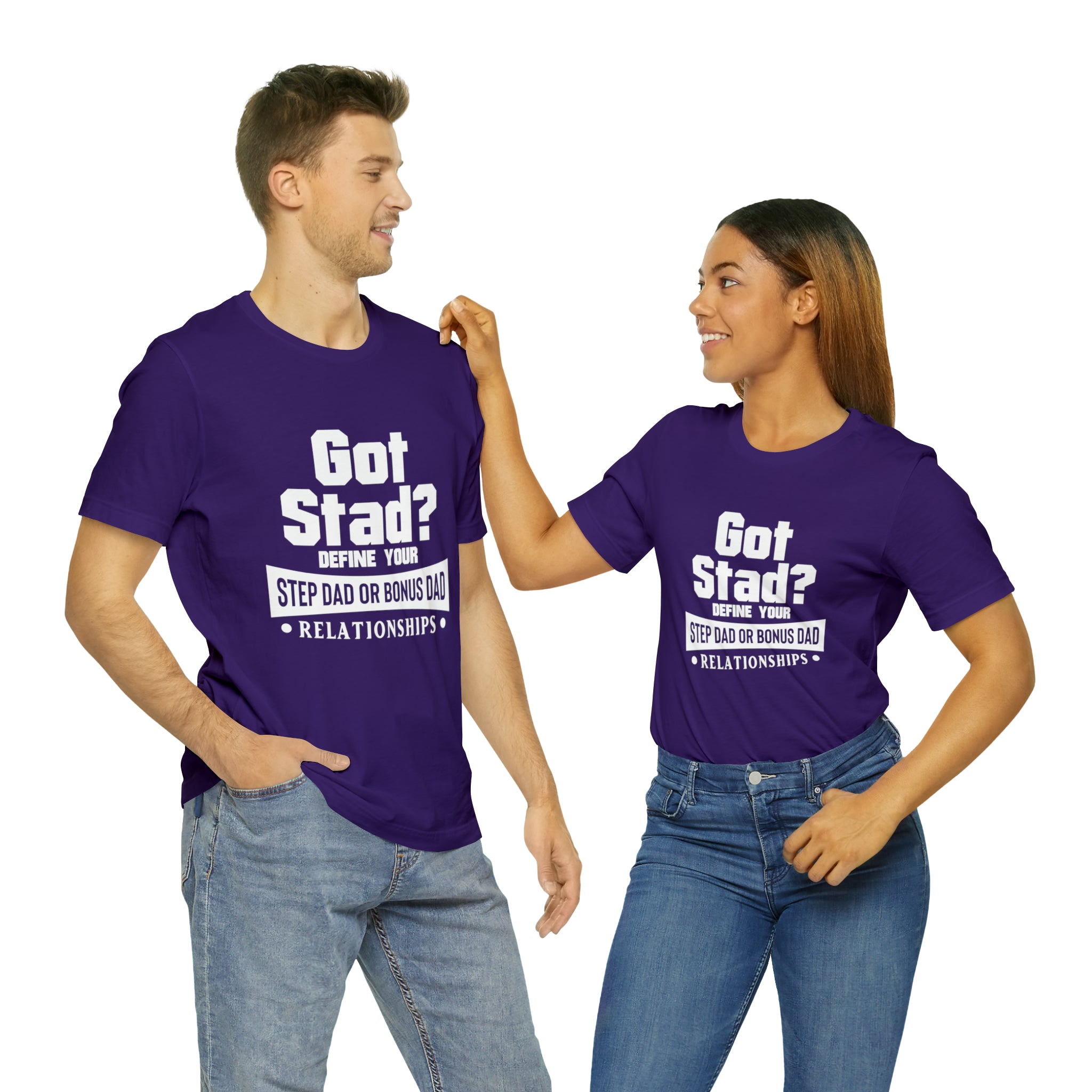 Fathers Day Gift Step Dad Unisex Softstyle T-Shirt Got Stad? Step Dad