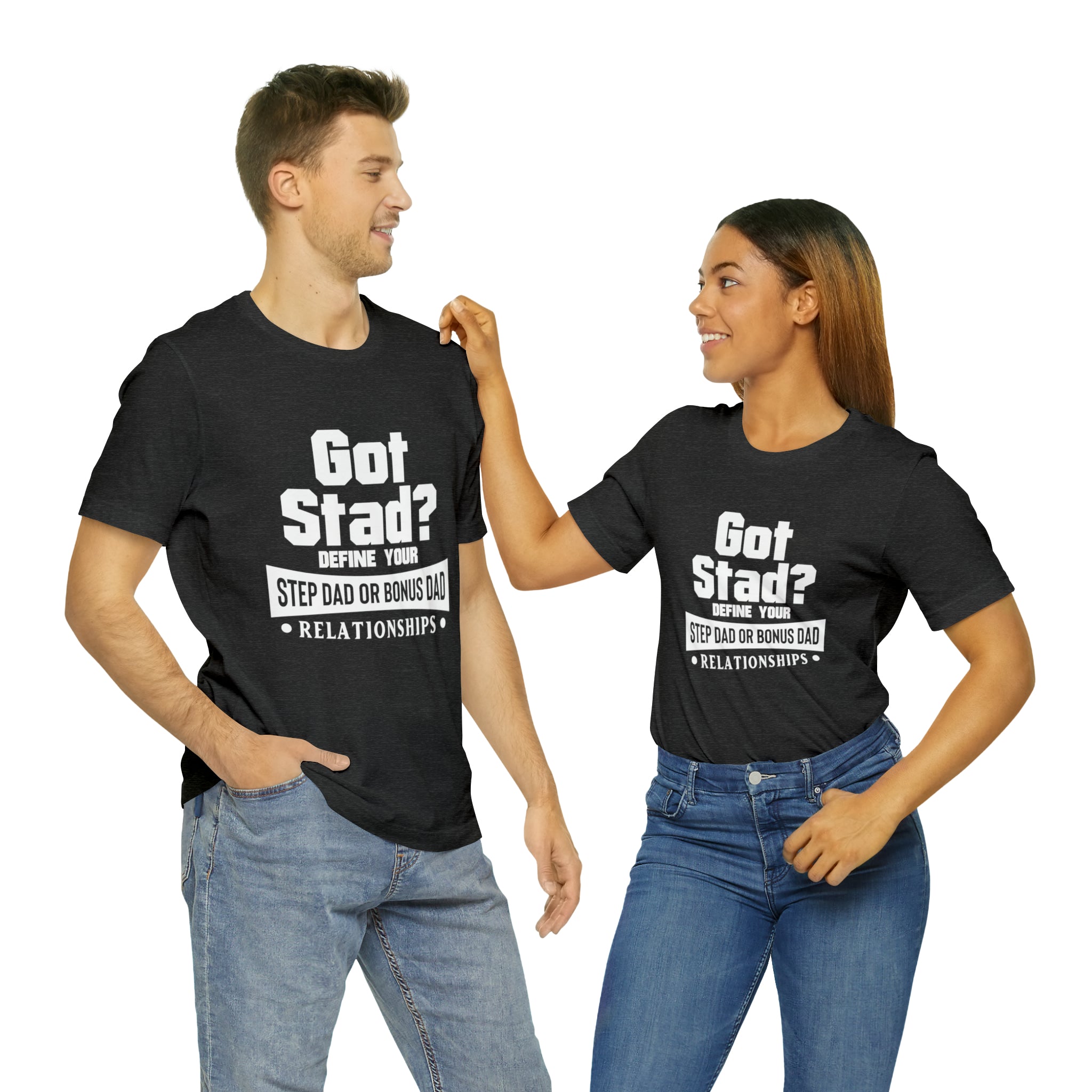 Fathers Day Gift Step Dad Unisex Softstyle T-Shirt Got Stad? Step Dad