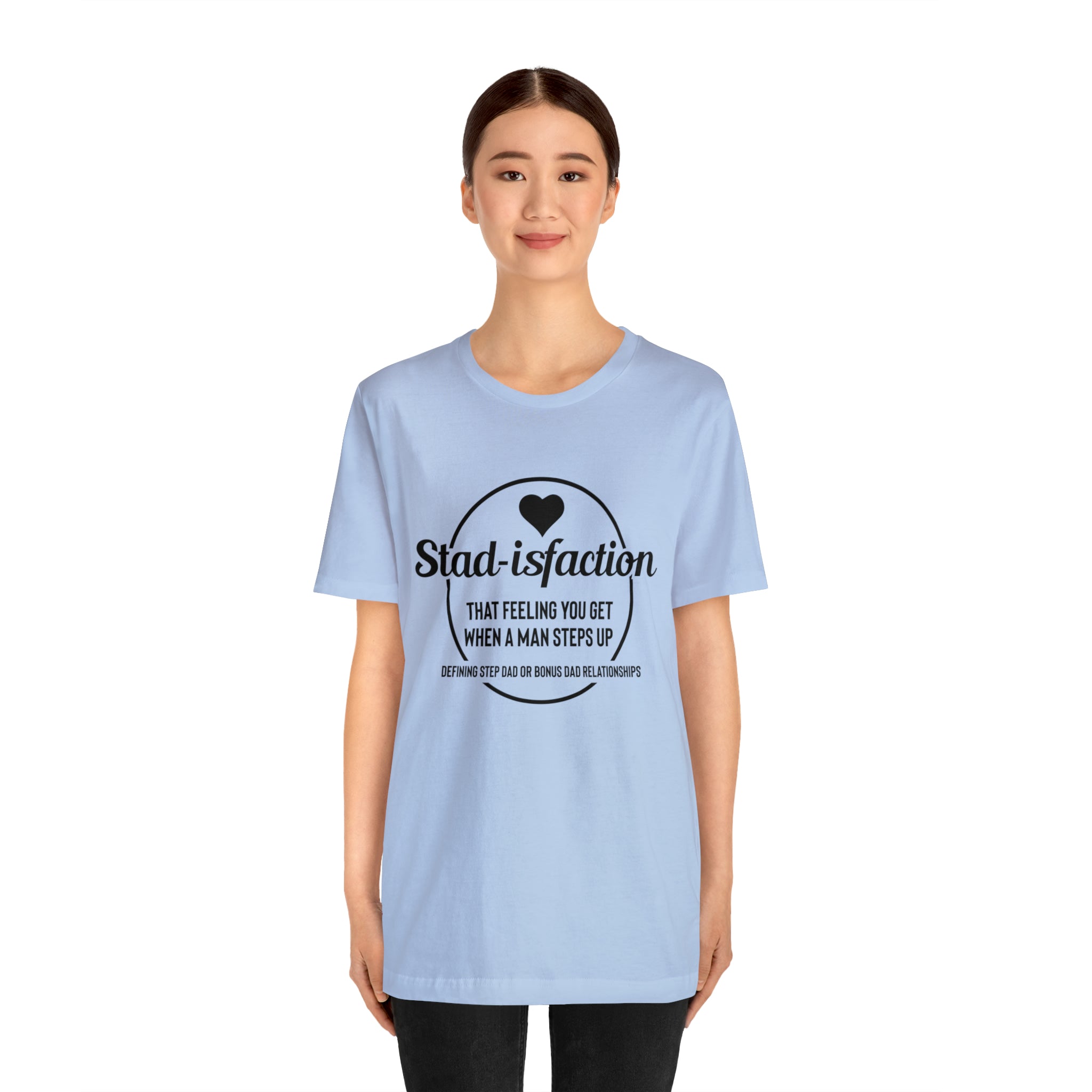 Fathers Day Gift Step Dad Unisex Softstyle T-Shirt Stad-isfaction Step Dad