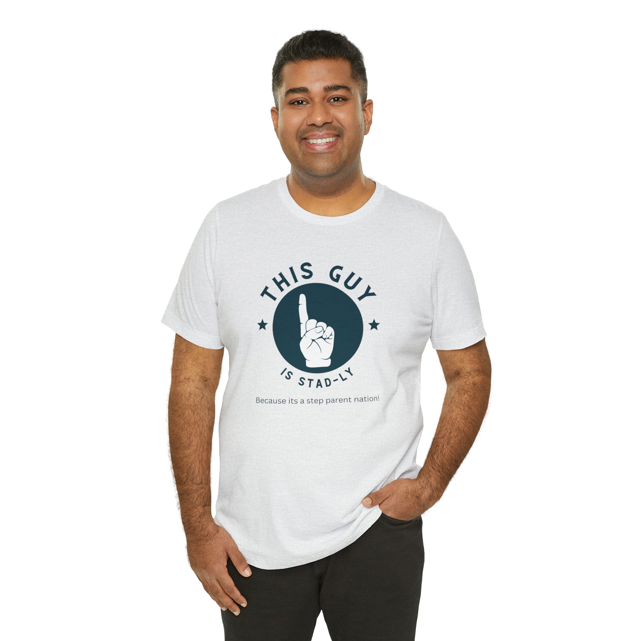 Fathers Day Gift Step Dad Unisex Softstyle T-Shirt Stad-ly