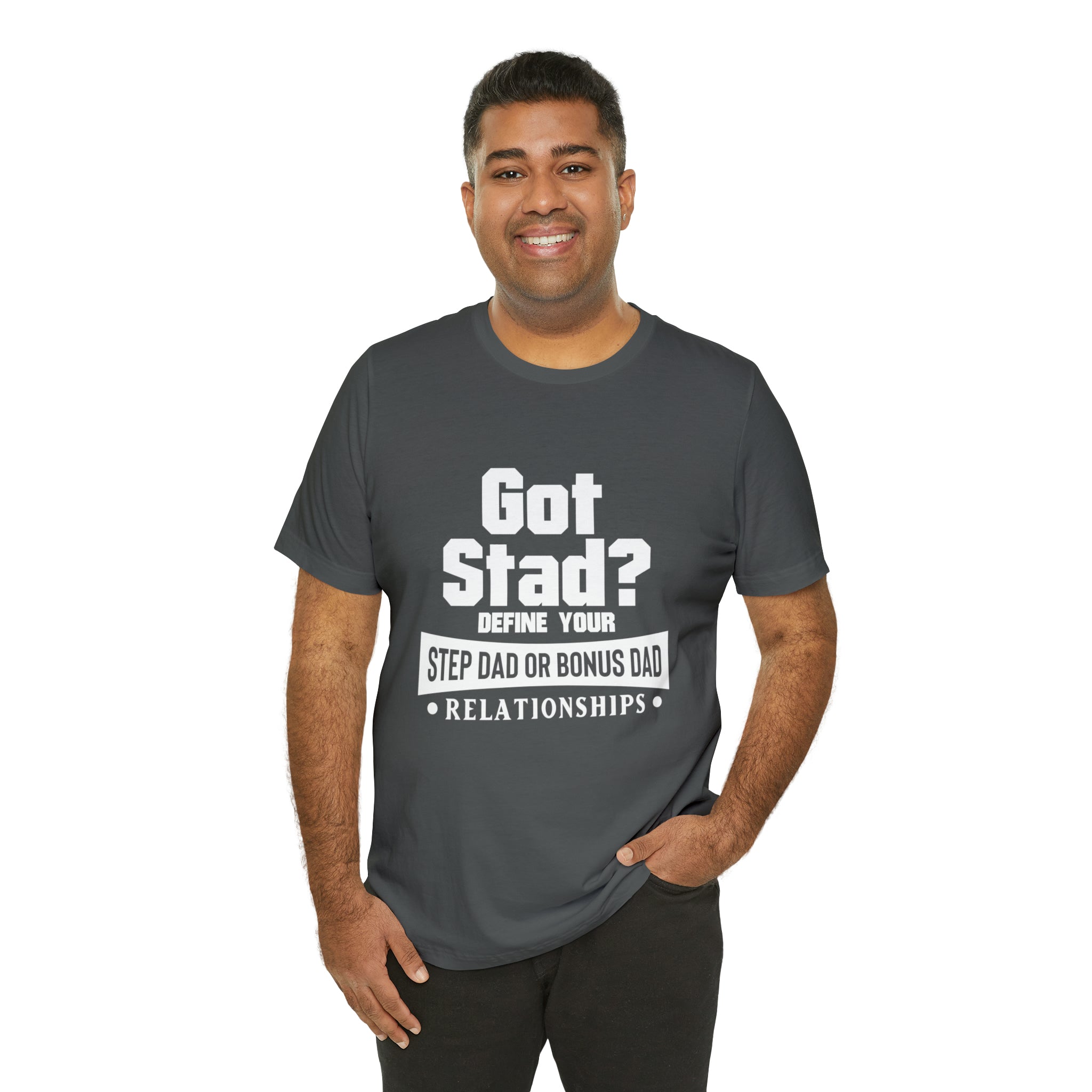 Fathers Day Gift Step Dad Unisex Softstyle T-Shirt Got Stad? Step Dad