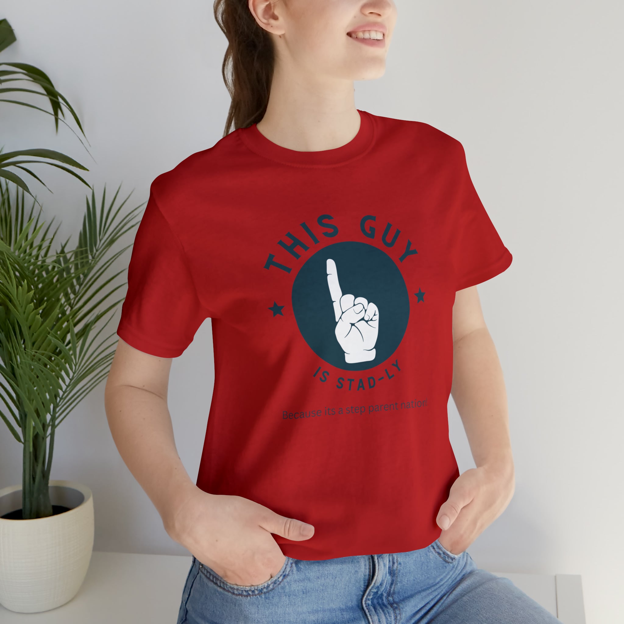 Fathers Day Gift Step Dad Unisex Softstyle T-Shirt Stad-ly
