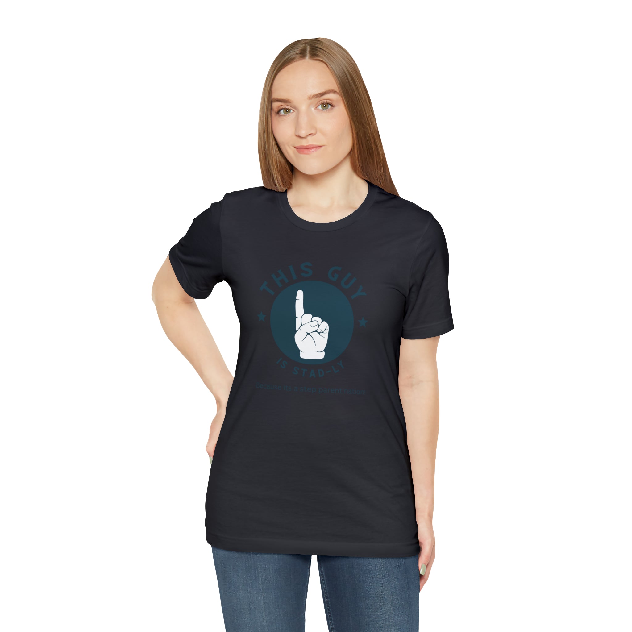 Fathers Day Gift Step Dad Unisex Softstyle T-Shirt Stad-ly