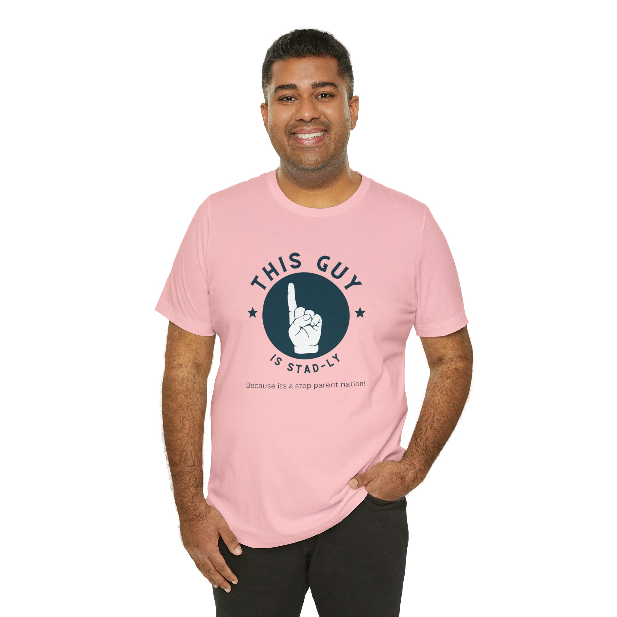 Fathers Day Gift Step Dad Unisex Softstyle T-Shirt Stad-ly