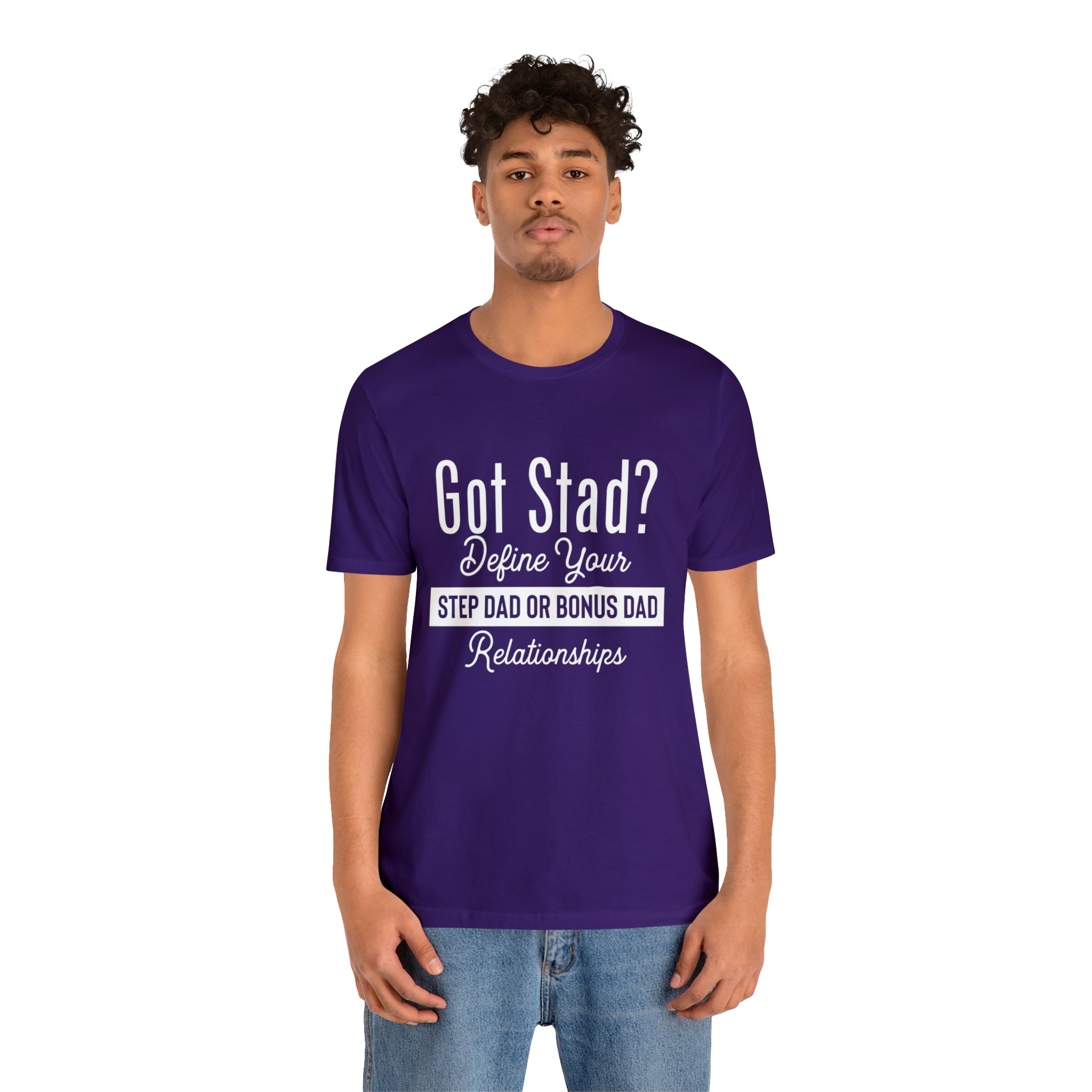 Fathers Day Gift Step Dad Unisex Softstyle T-Shirt Got Stad? Step Dad