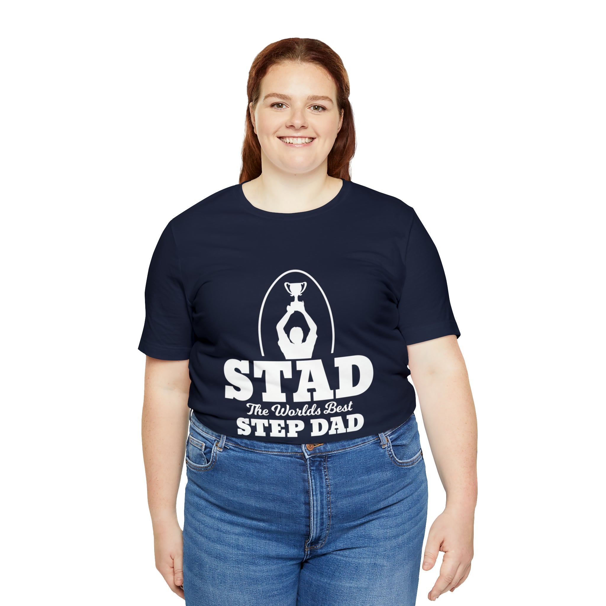 Fathers Day Gift Step Dad Unisex Softstyle T-Shirt Stad Worlds Best Step Dad