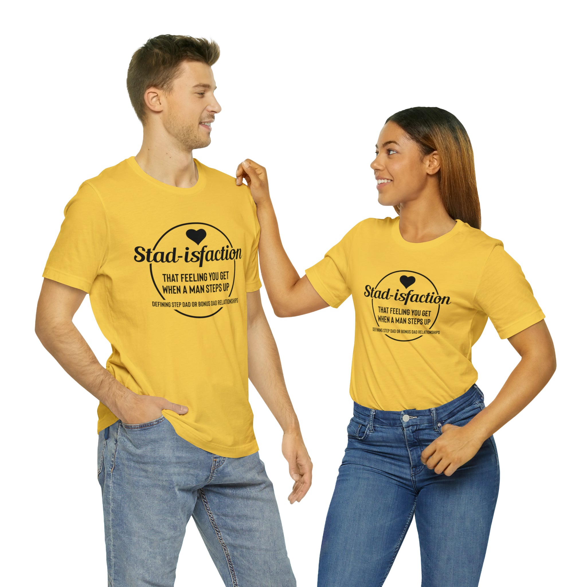 Fathers Day Gift Step Dad Unisex Softstyle T-Shirt Stad-isfaction Step Dad