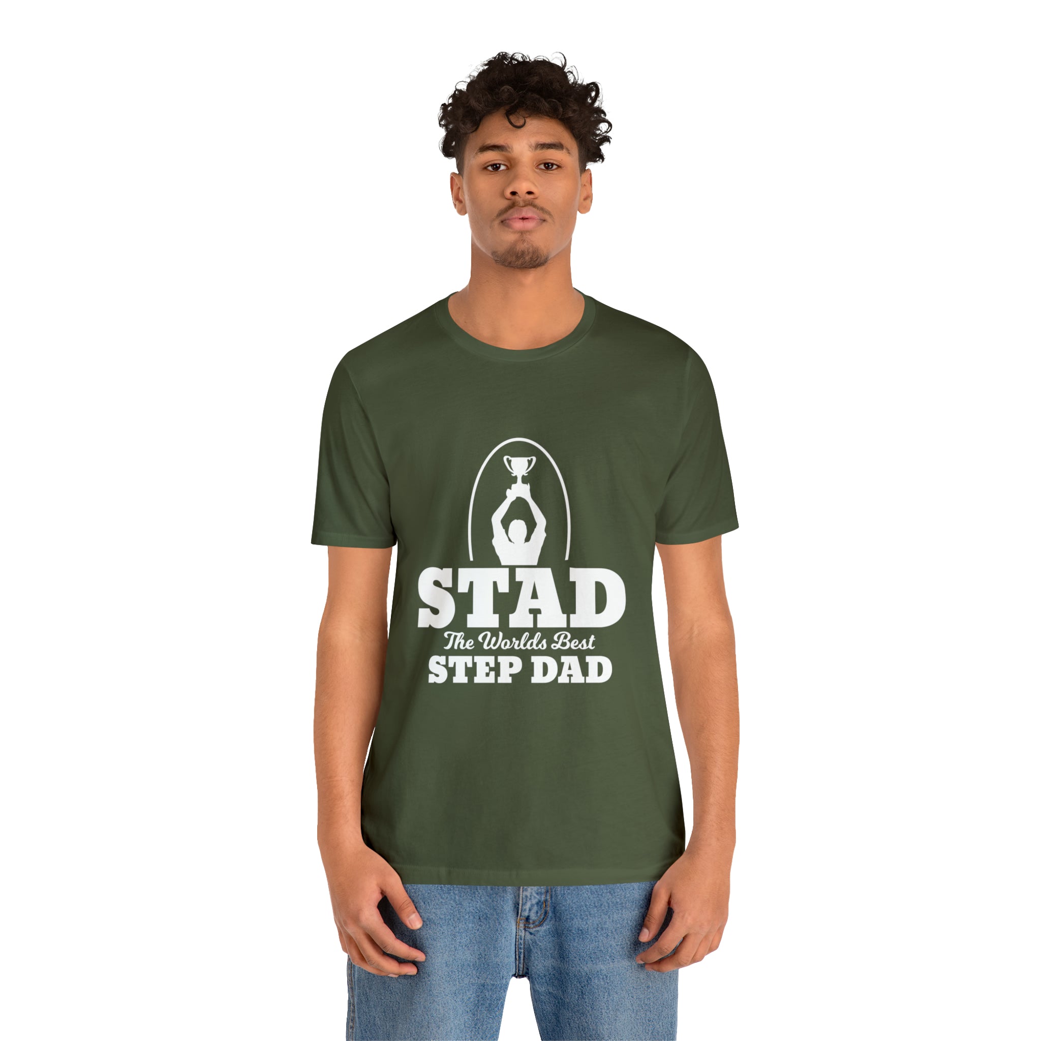 Fathers Day Gift Step Dad Unisex Softstyle T-Shirt Stad Worlds Best Step Dad