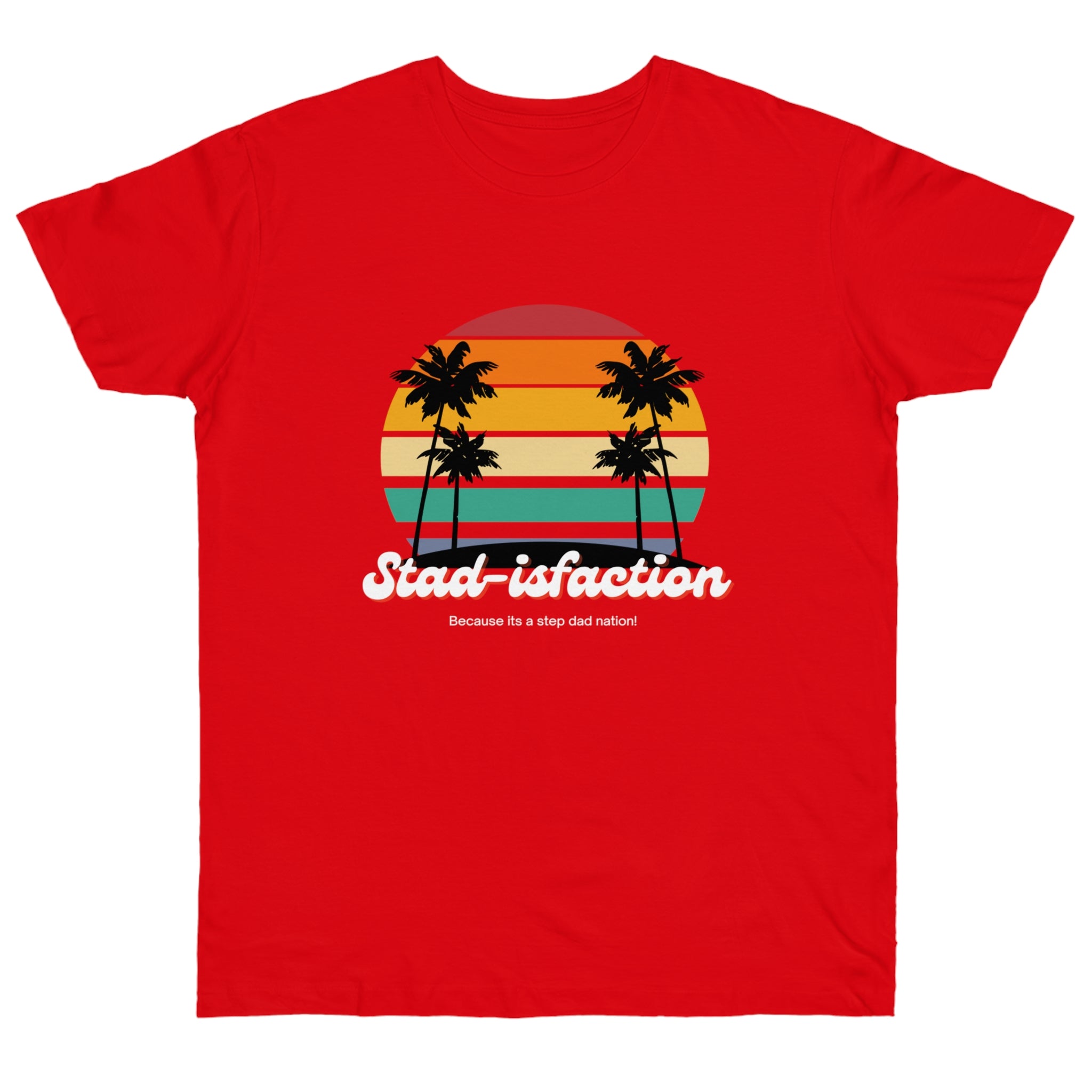 Fathers Day Gift Step Dad Unisex Softstyle T-Shirt Stad-isfaction