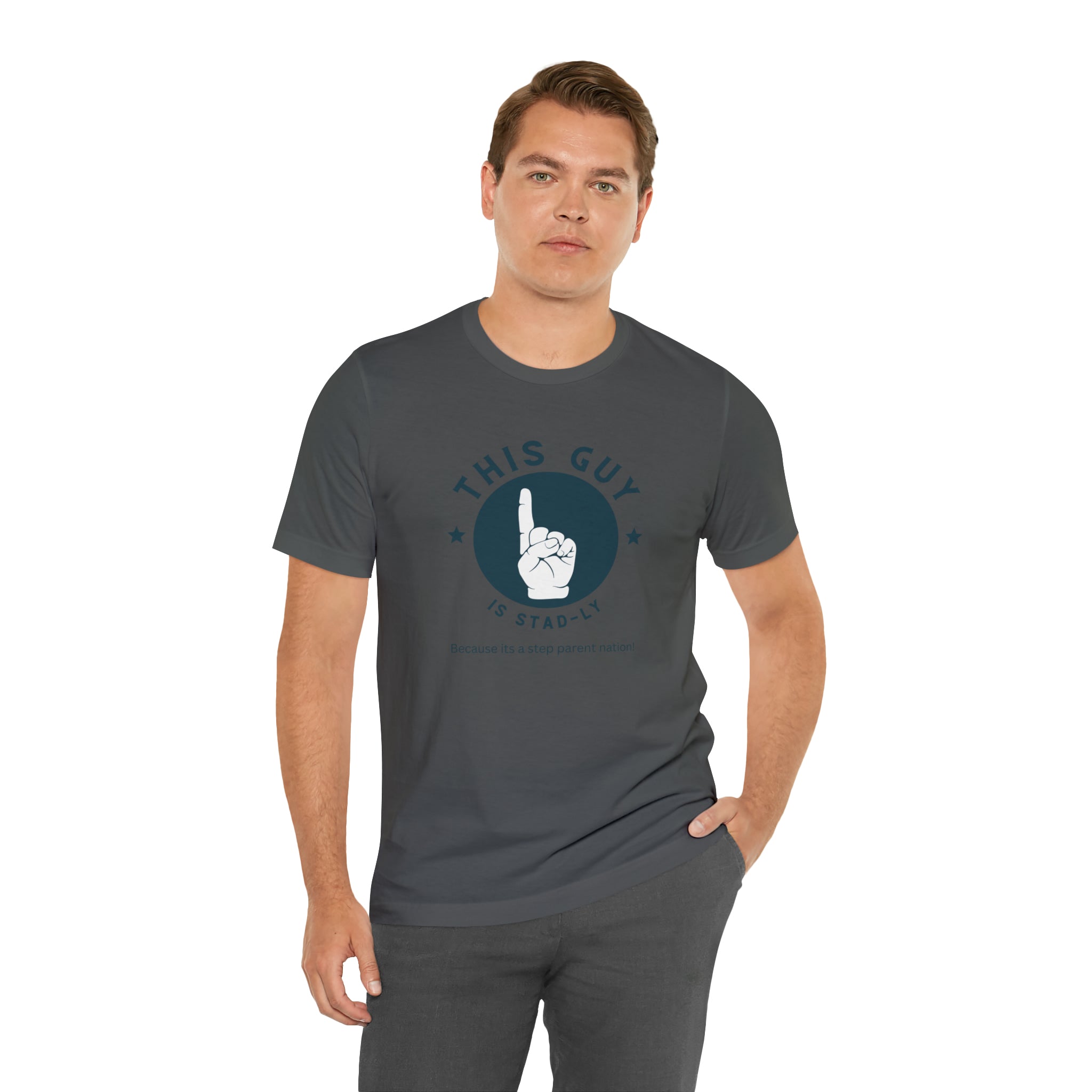 Fathers Day Gift Step Dad Unisex Softstyle T-Shirt Stad-ly