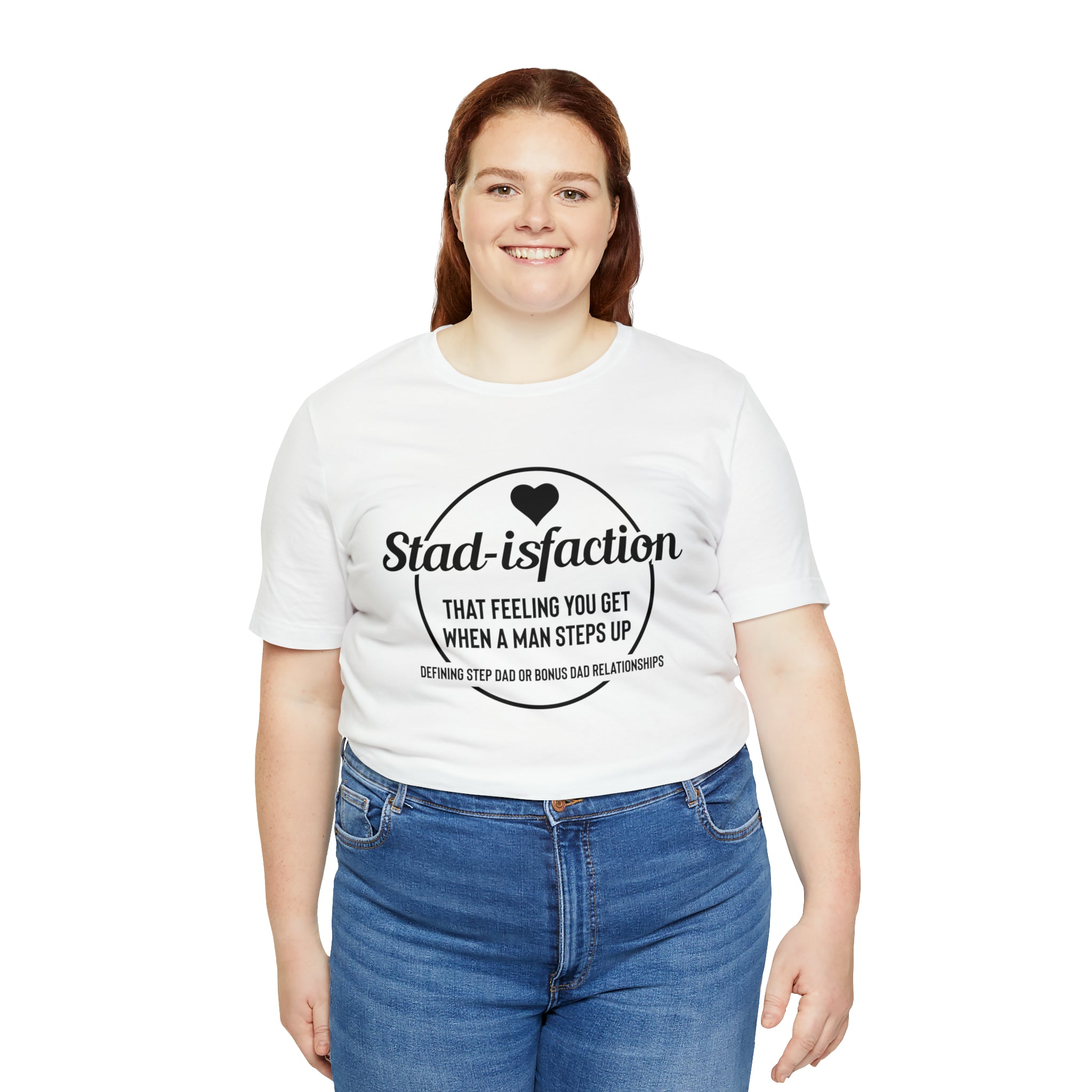 Fathers Day Gift Step Dad Unisex Softstyle T-Shirt Stad-isfaction Step Dad