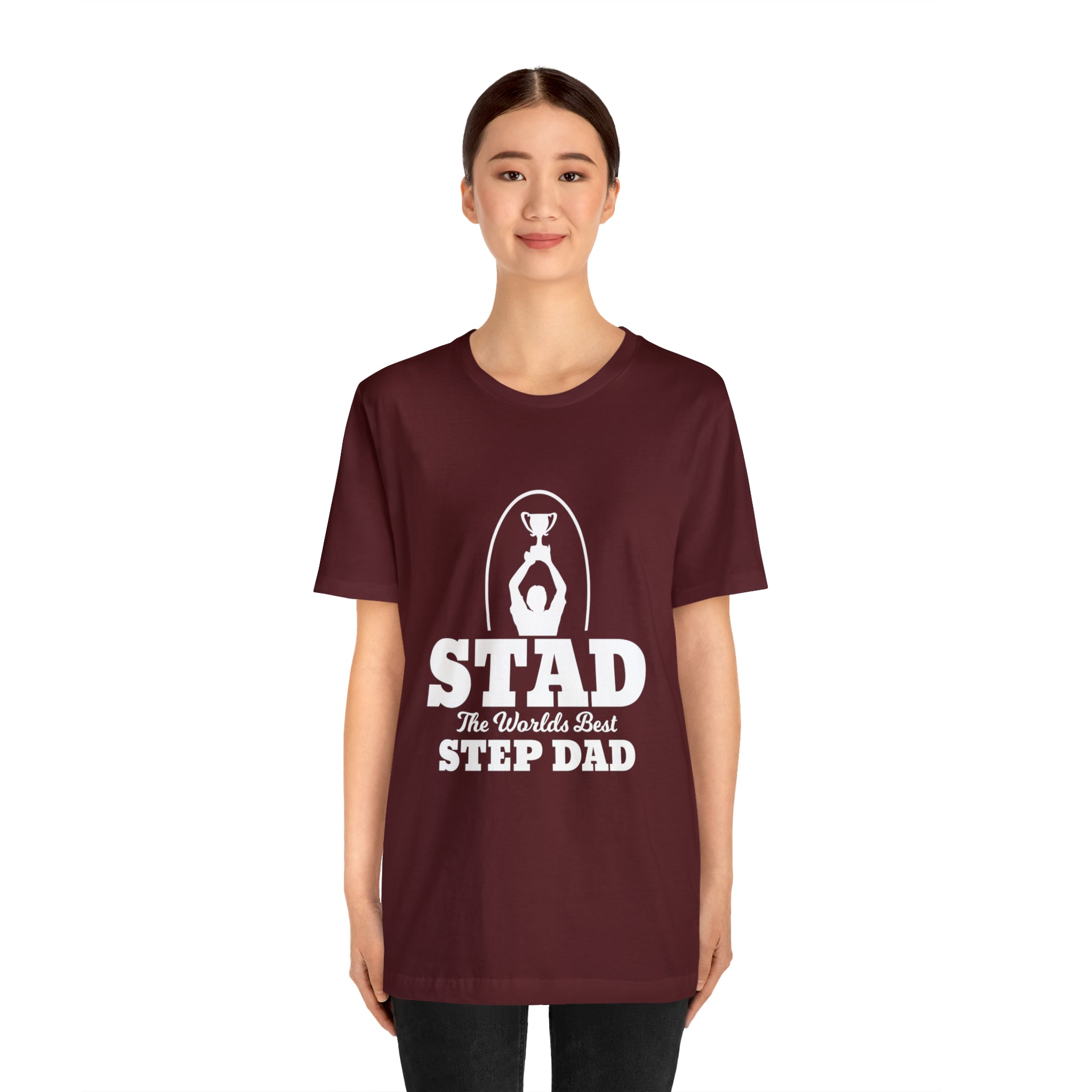 Fathers Day Gift Step Dad Unisex Softstyle T-Shirt Stad Worlds Best Step Dad