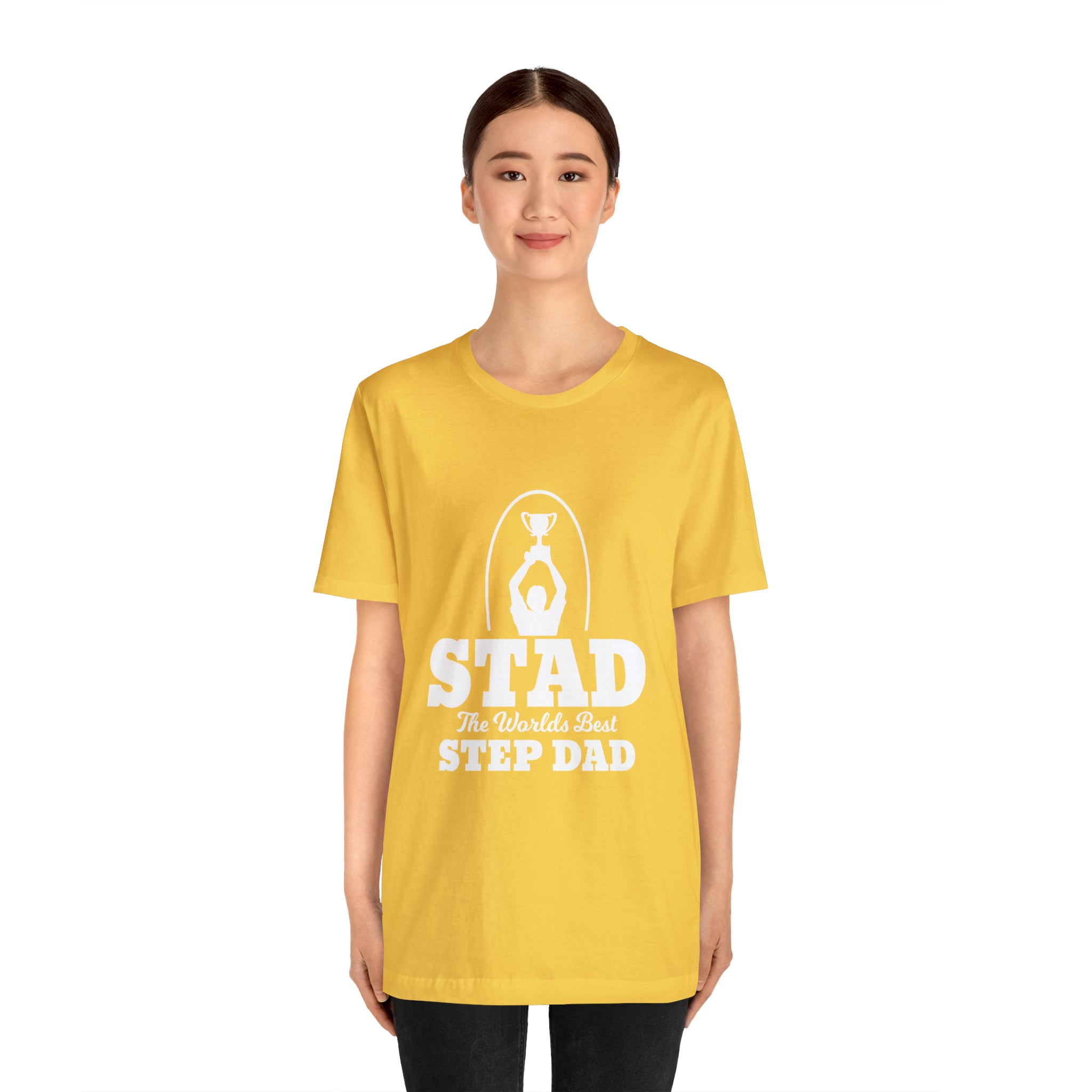 Fathers Day Gift Step Dad Unisex Softstyle T-Shirt Stad Worlds Best Step Dad
