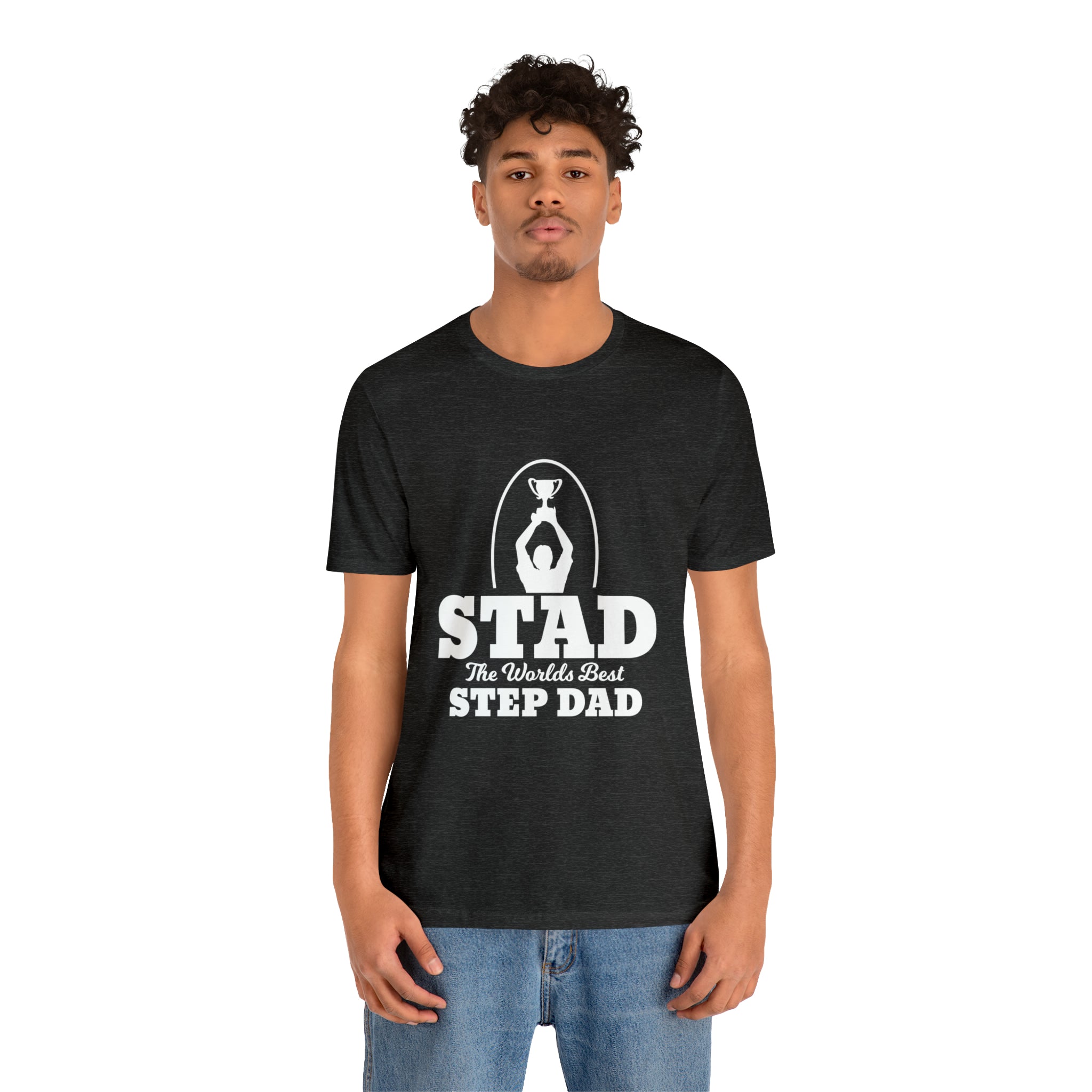 Fathers Day Gift Step Dad Unisex Softstyle T-Shirt Stad Worlds Best Step Dad