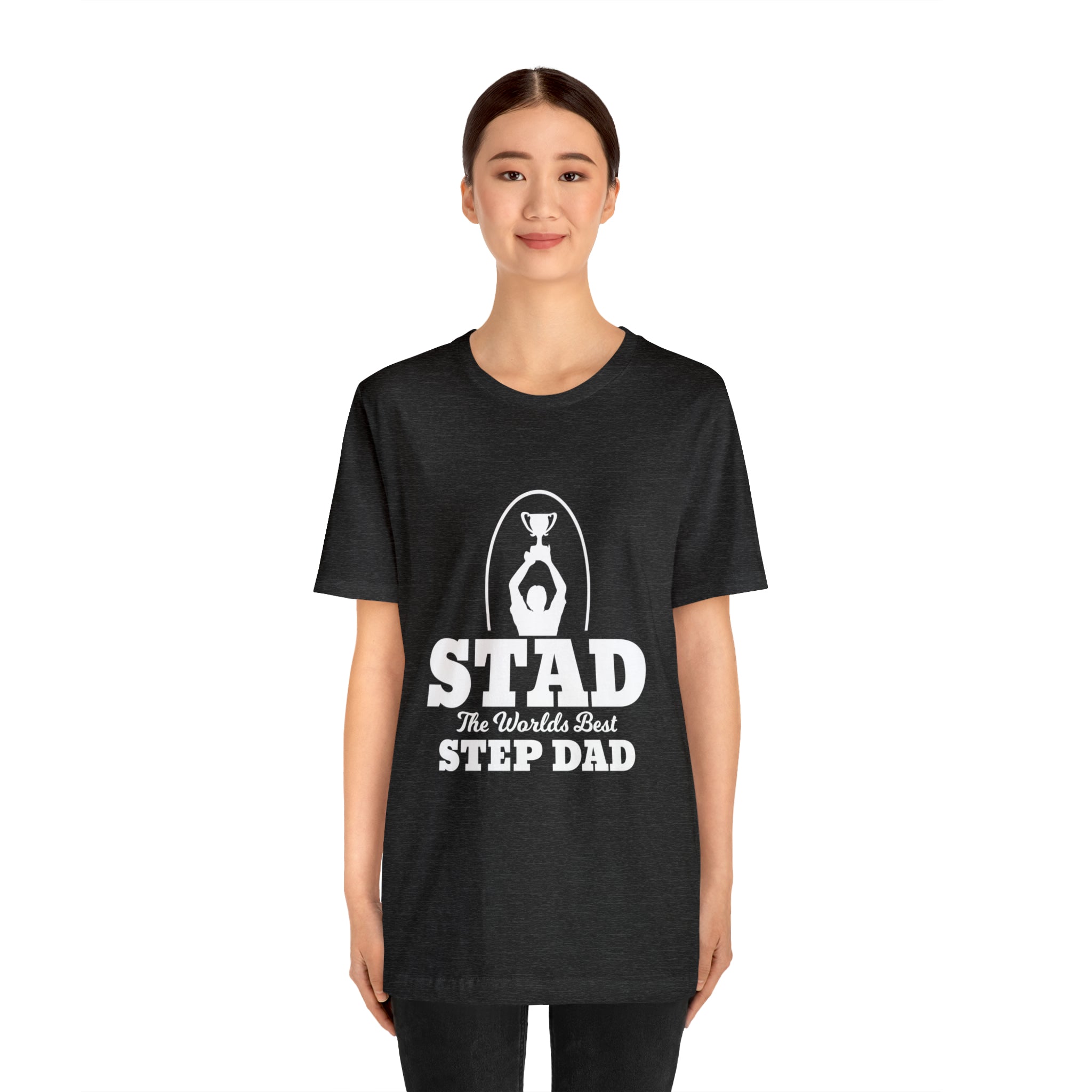 Fathers Day Gift Step Dad Unisex Softstyle T-Shirt Stad Worlds Best Step Dad