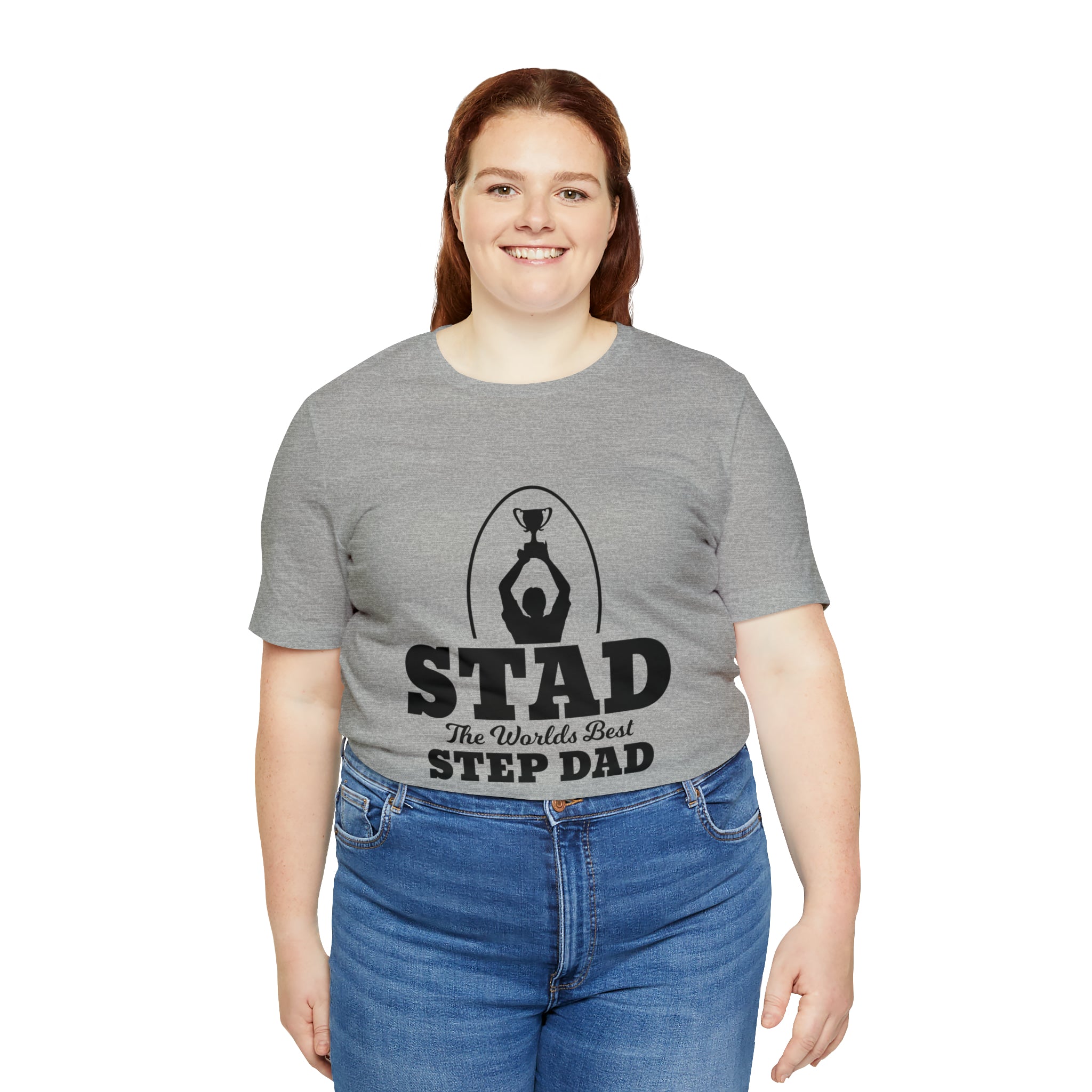 Fathers Day Gift Step Dad Unisex Softstyle T-Shirt Stad Worlds Best Step Dad