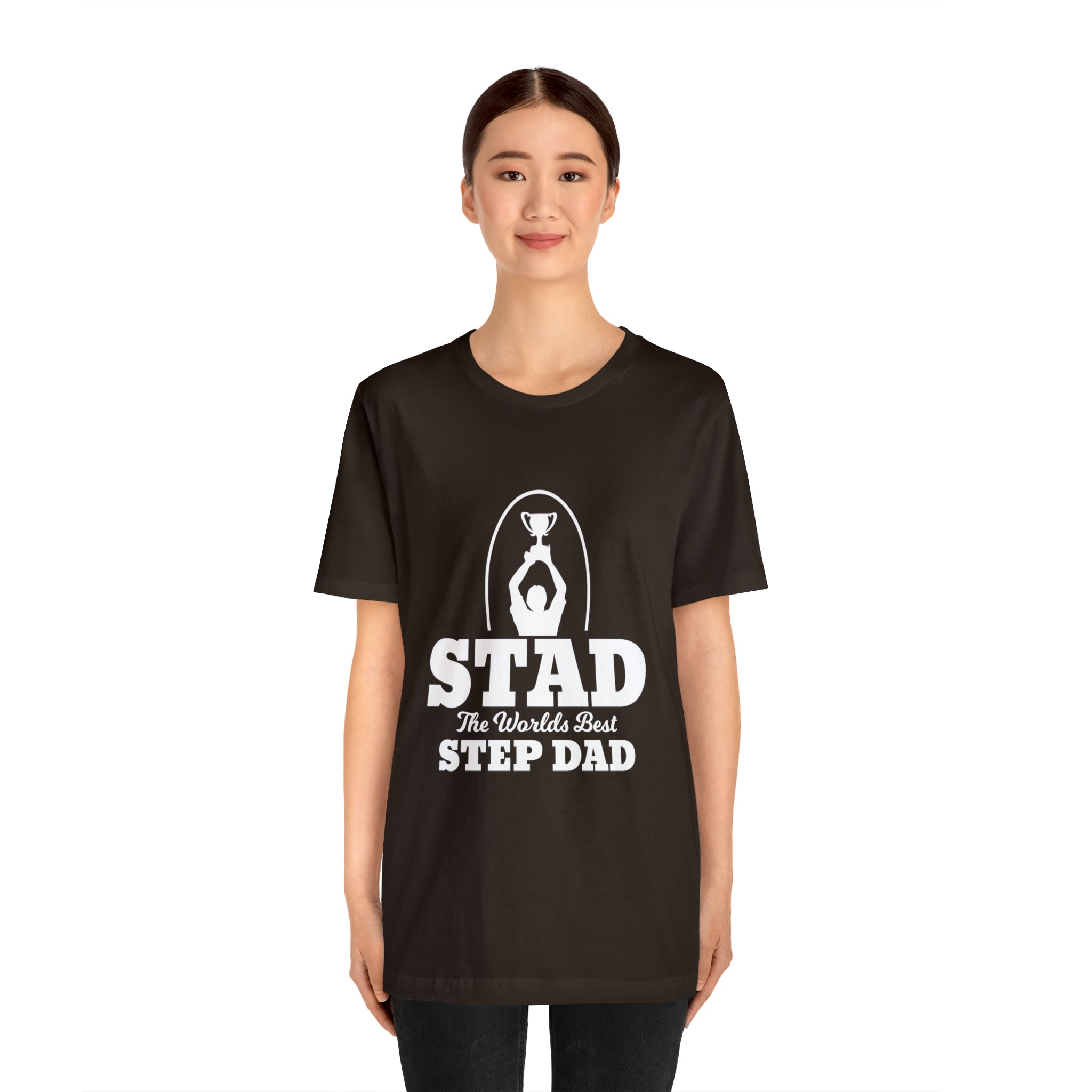 Fathers Day Gift Step Dad Unisex Softstyle T-Shirt Stad Worlds Best Step Dad