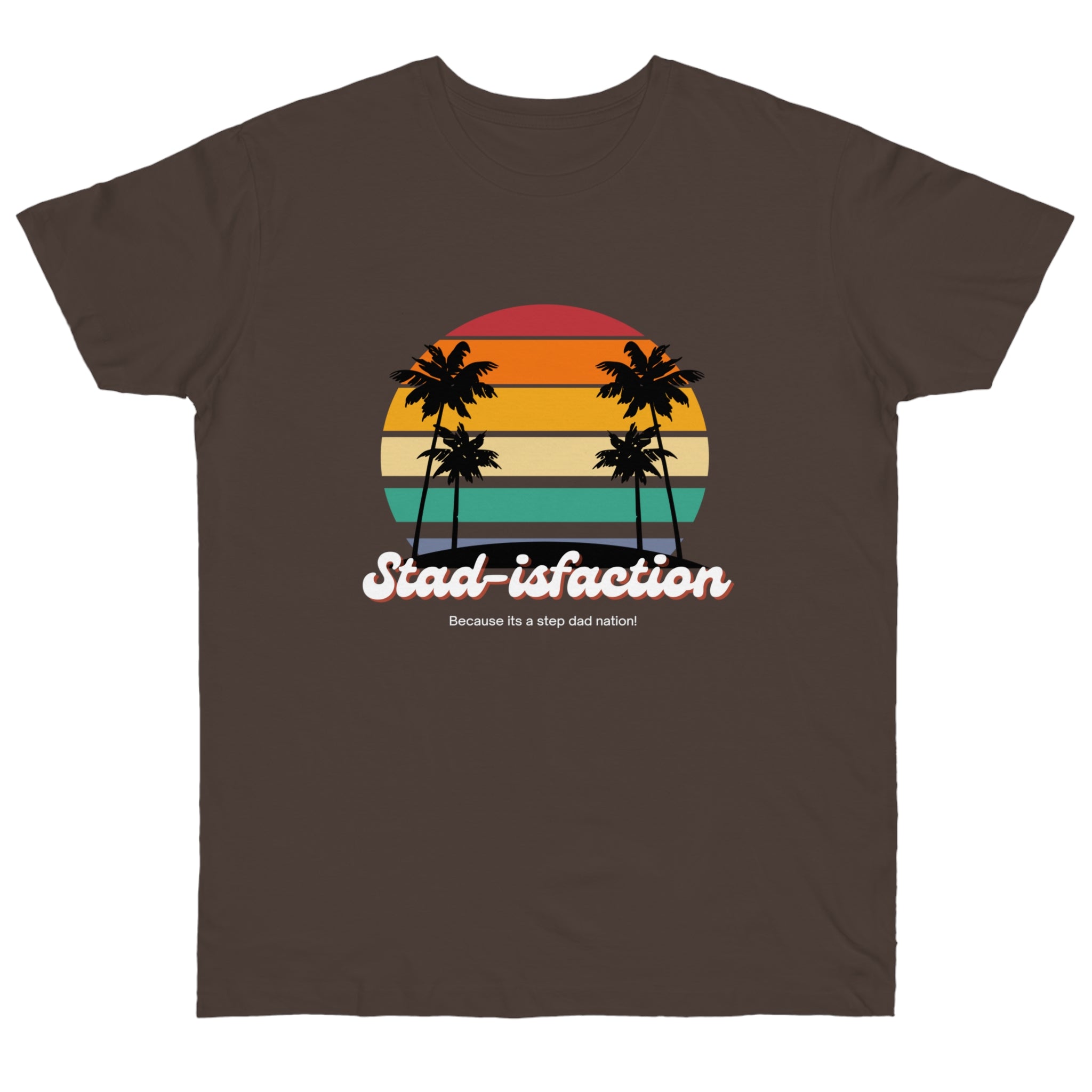 Fathers Day Gift Step Dad Unisex Softstyle T-Shirt Stad-isfaction