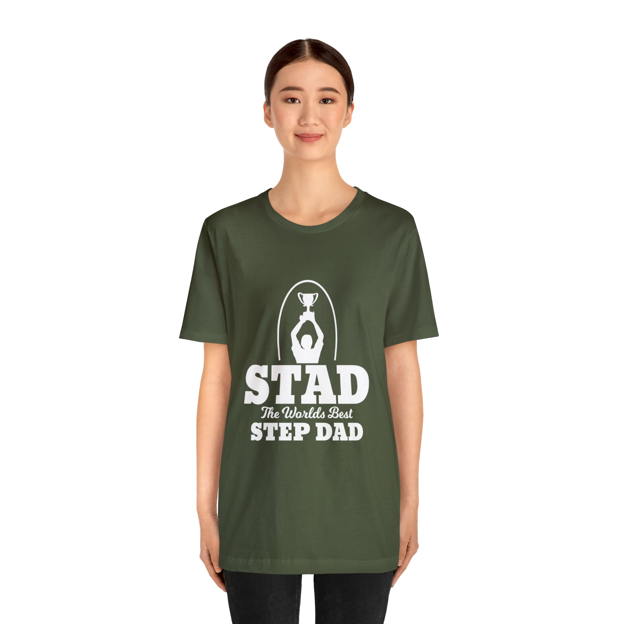 Fathers Day Gift Step Dad Unisex Softstyle T-Shirt Stad Worlds Best Step Dad