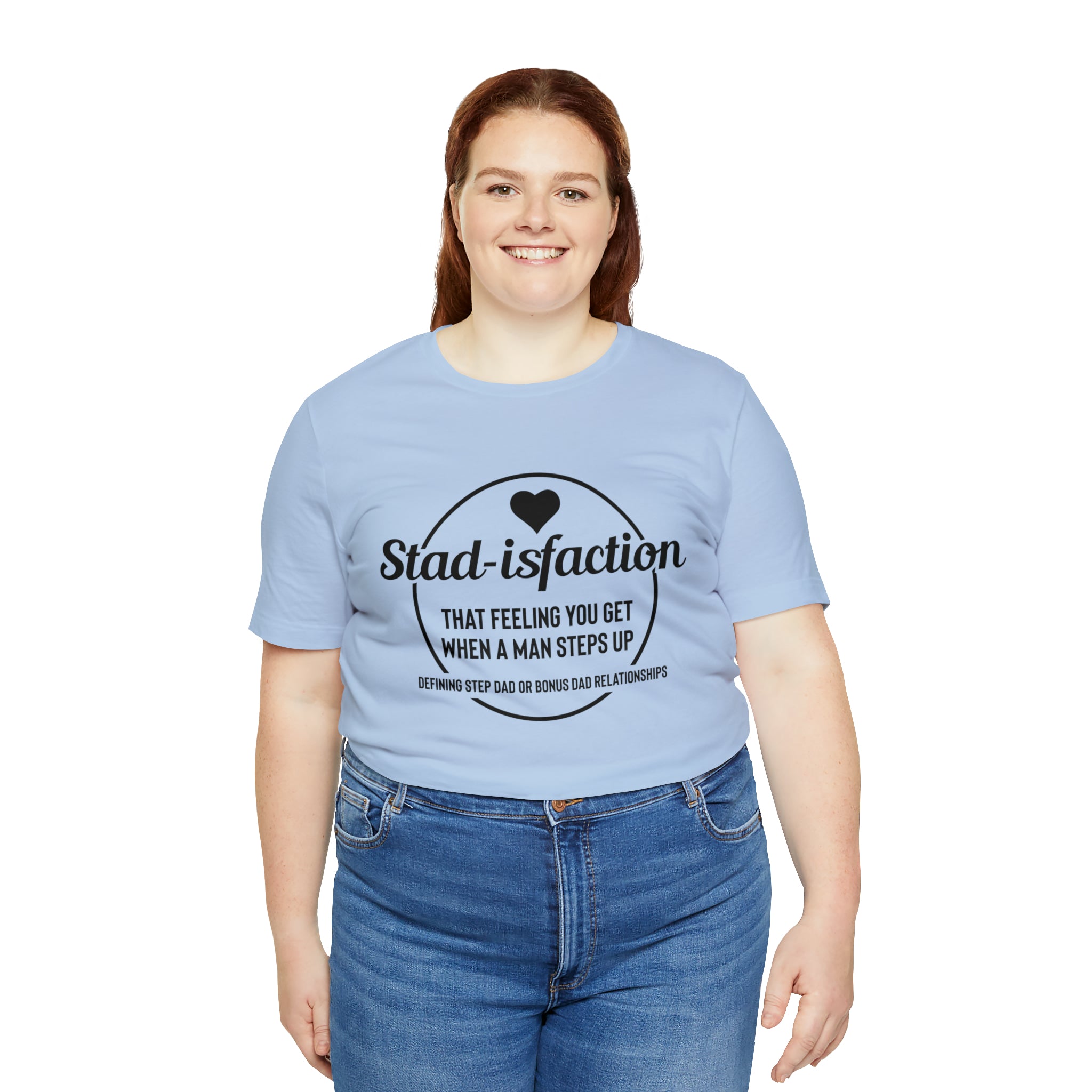 Fathers Day Gift Step Dad Unisex Softstyle T-Shirt Stad-isfaction Step Dad