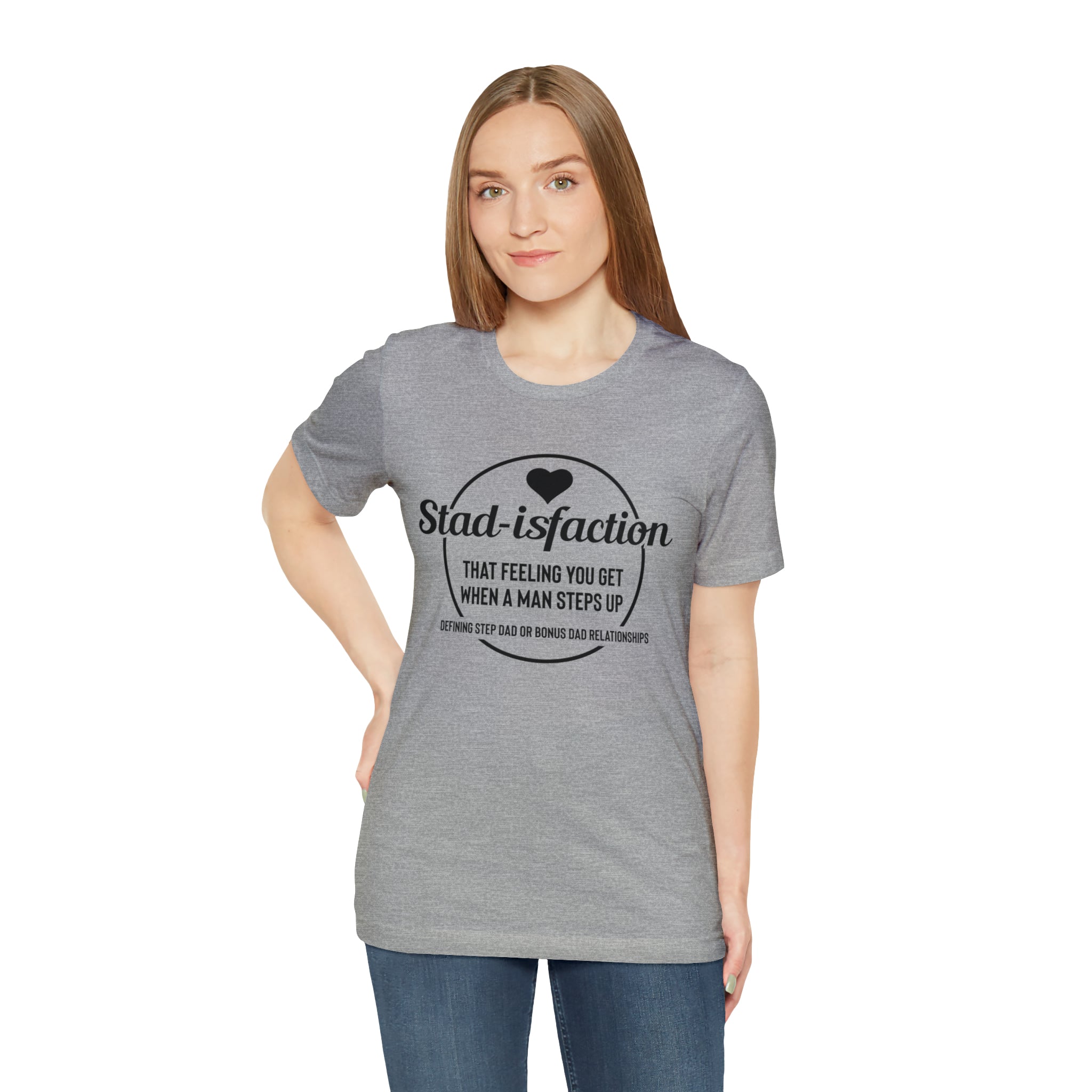 Fathers Day Gift Step Dad Unisex Softstyle T-Shirt Stad-isfaction Step Dad