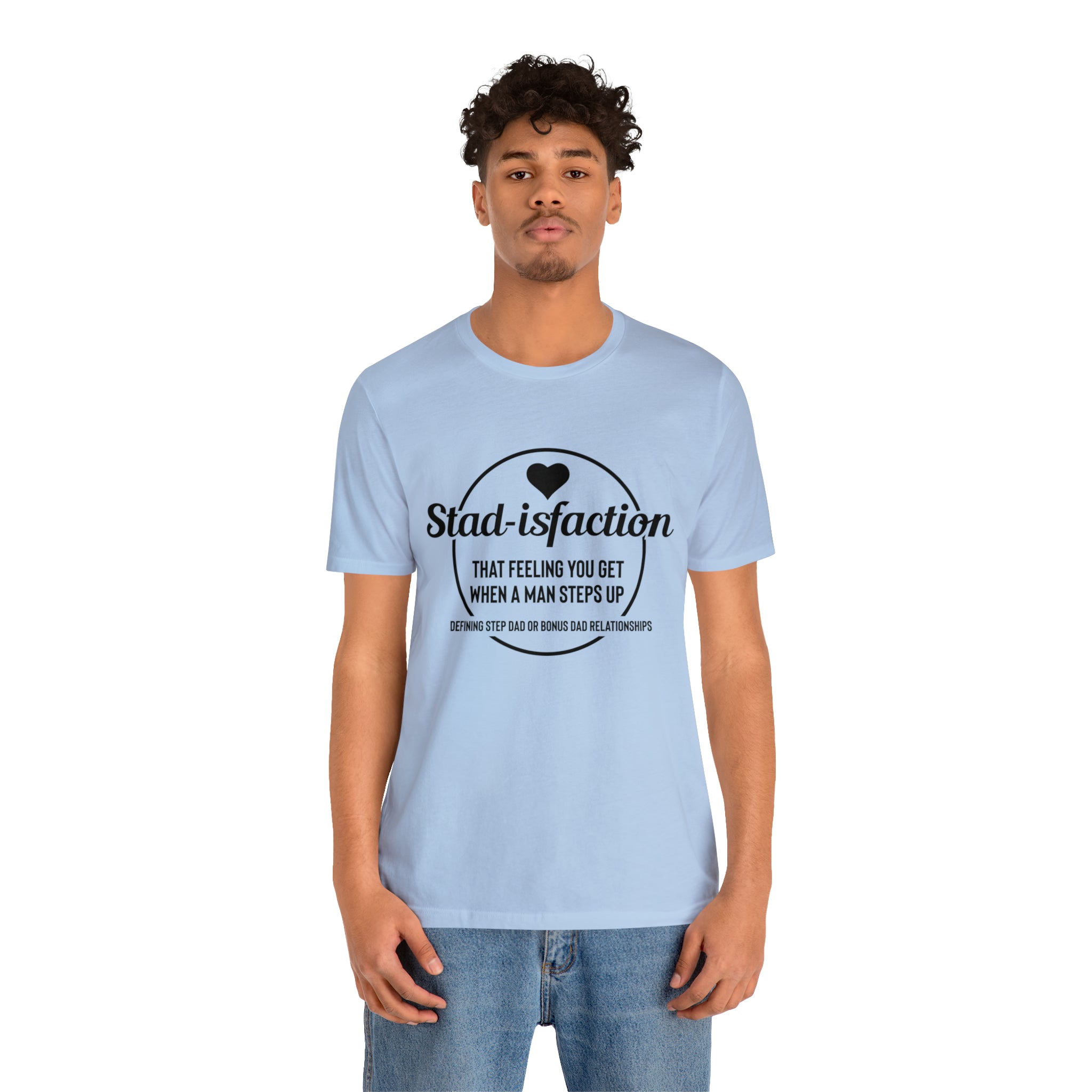 Fathers Day Gift Step Dad Unisex Softstyle T-Shirt Stad-isfaction Step Dad
