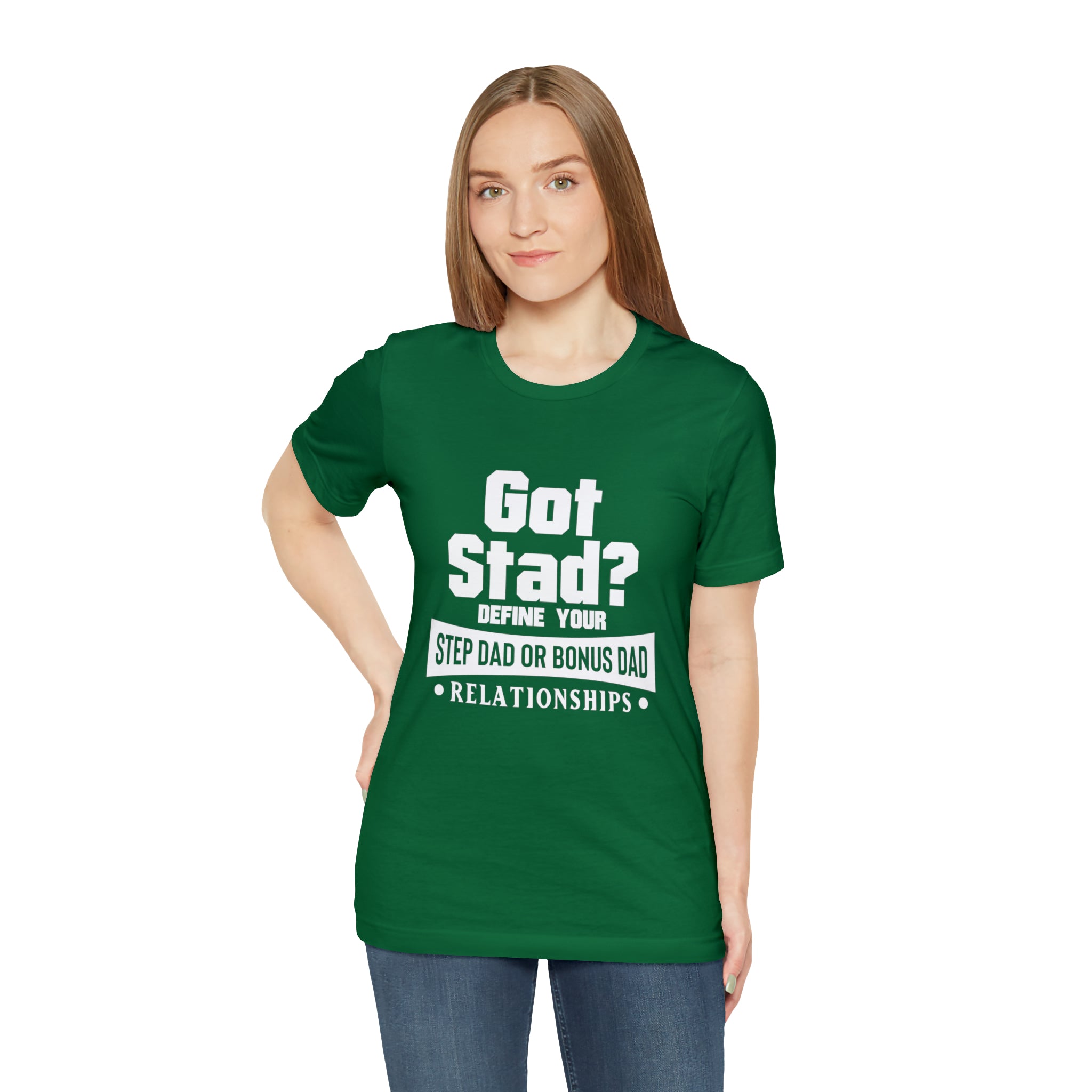 Fathers Day Gift Step Dad Unisex Softstyle T-Shirt Got Stad? Step Dad