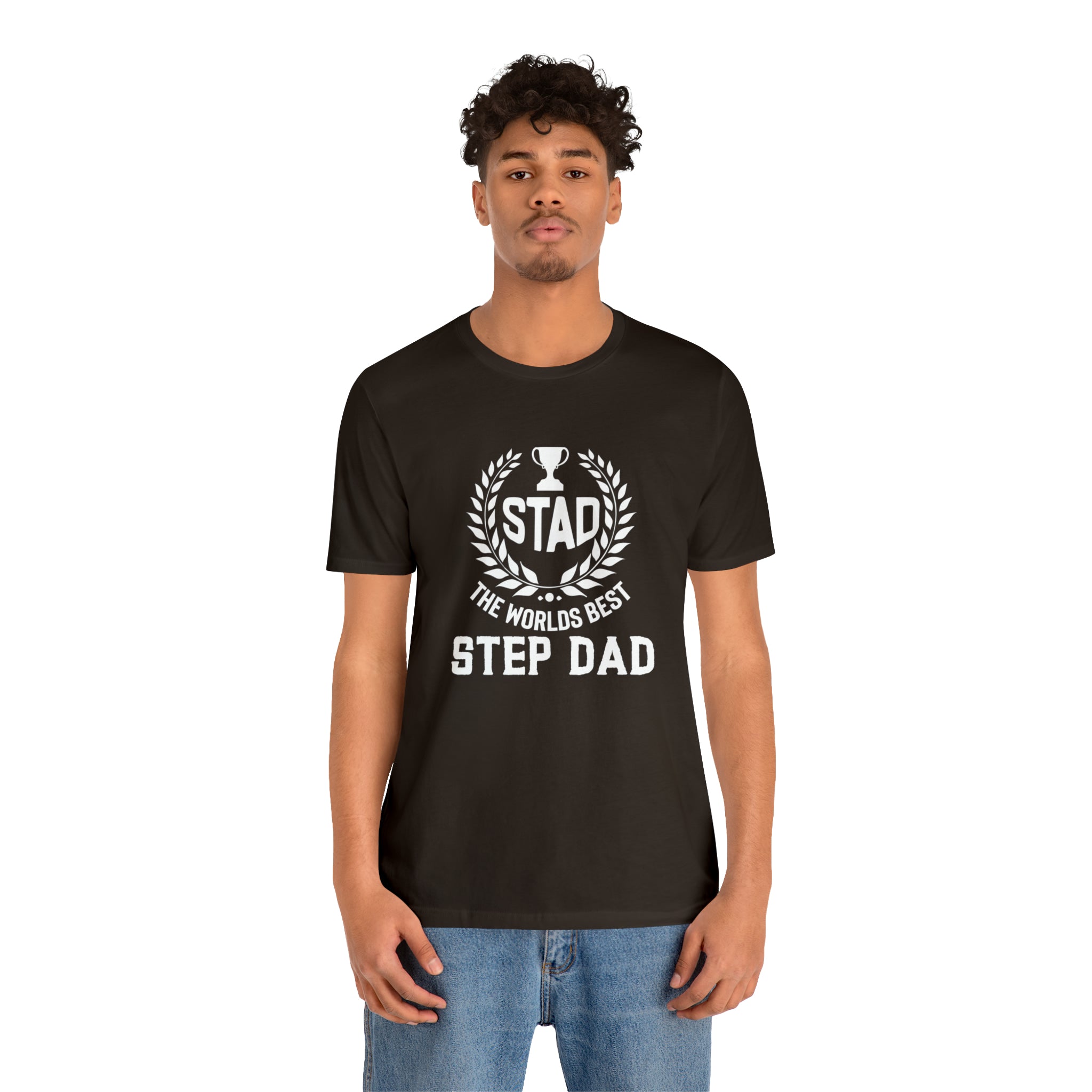 Fathers Day Gift Step Dad Unisex Softstyle T-Shirt Stad Worlds Best Step Dad