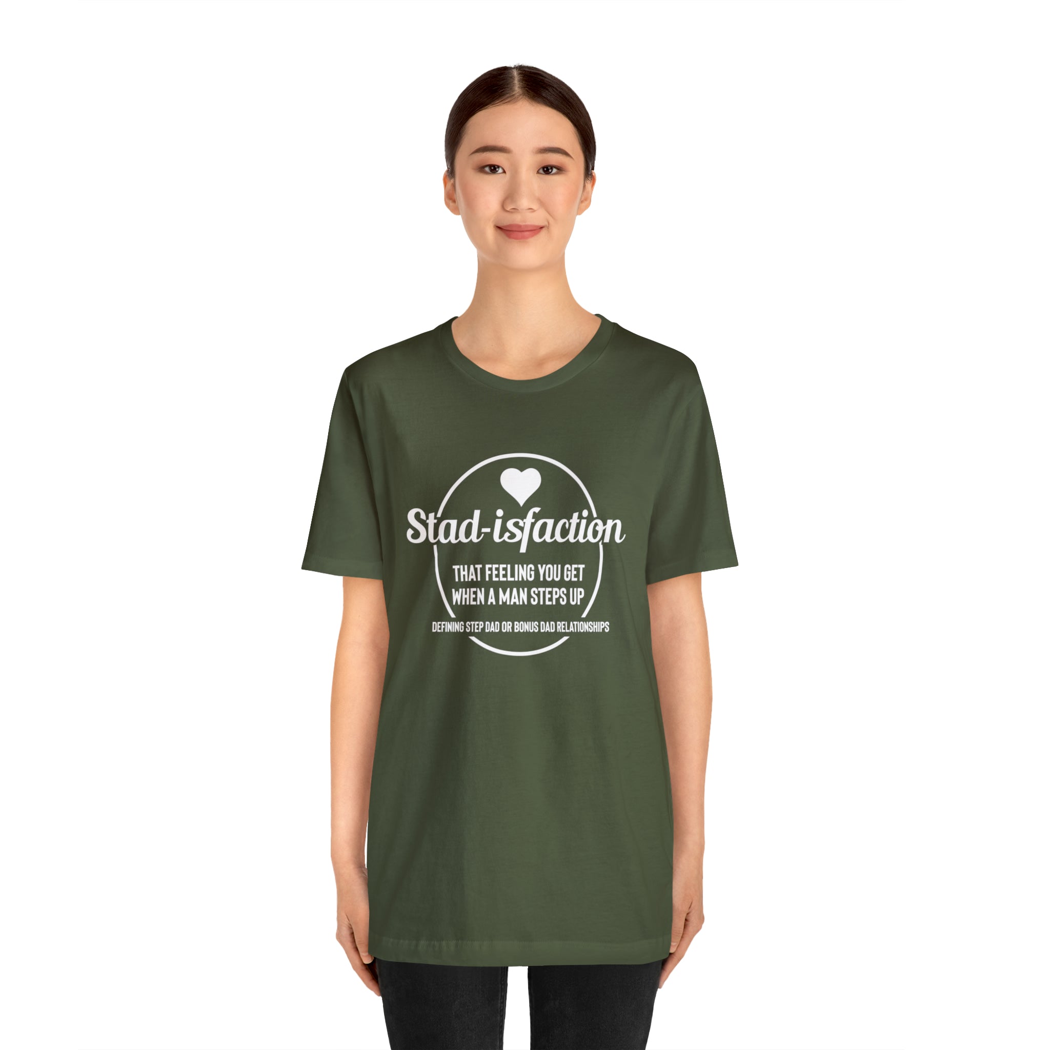Fathers Day Gift Step Dad Unisex Softstyle T-Shirt Stad-isfaction Step Dad