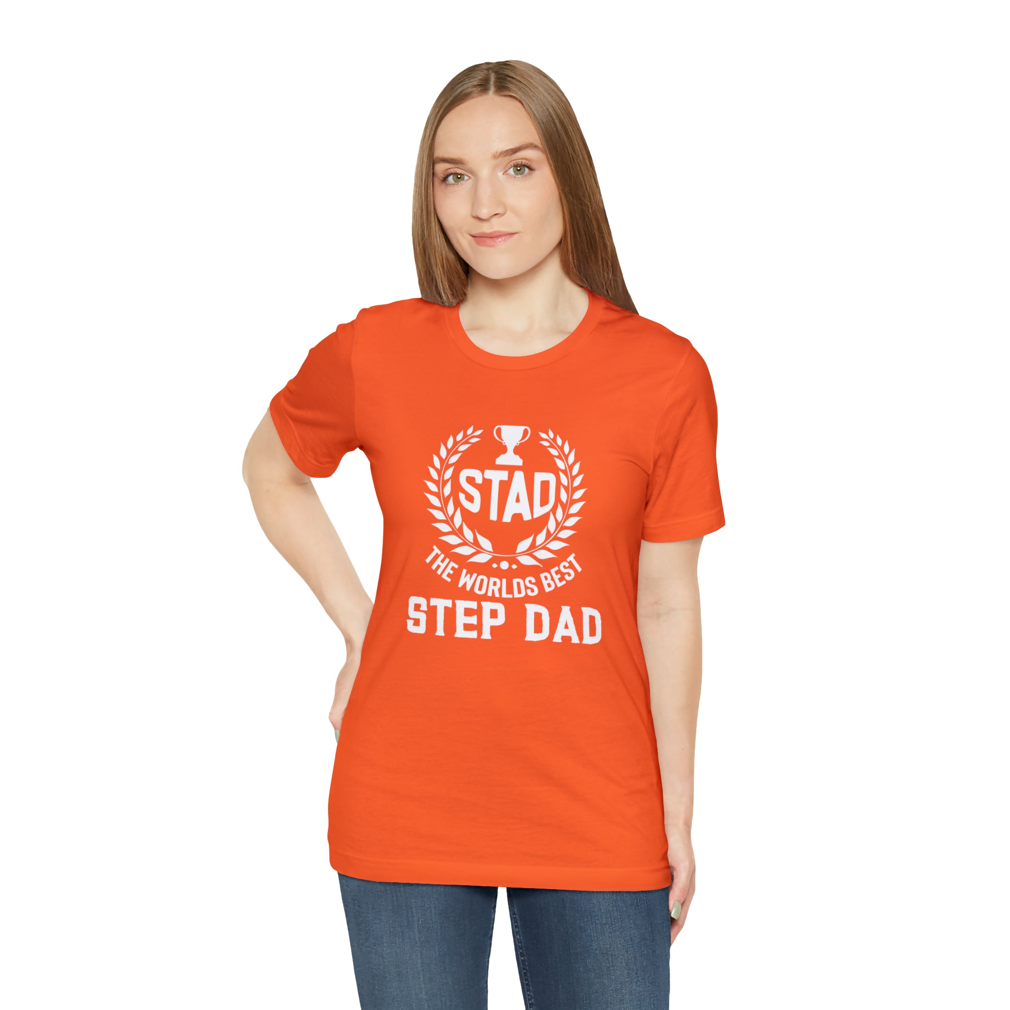 Fathers Day Gift Step Dad Unisex Softstyle T-Shirt Stad Worlds Best Step Dad