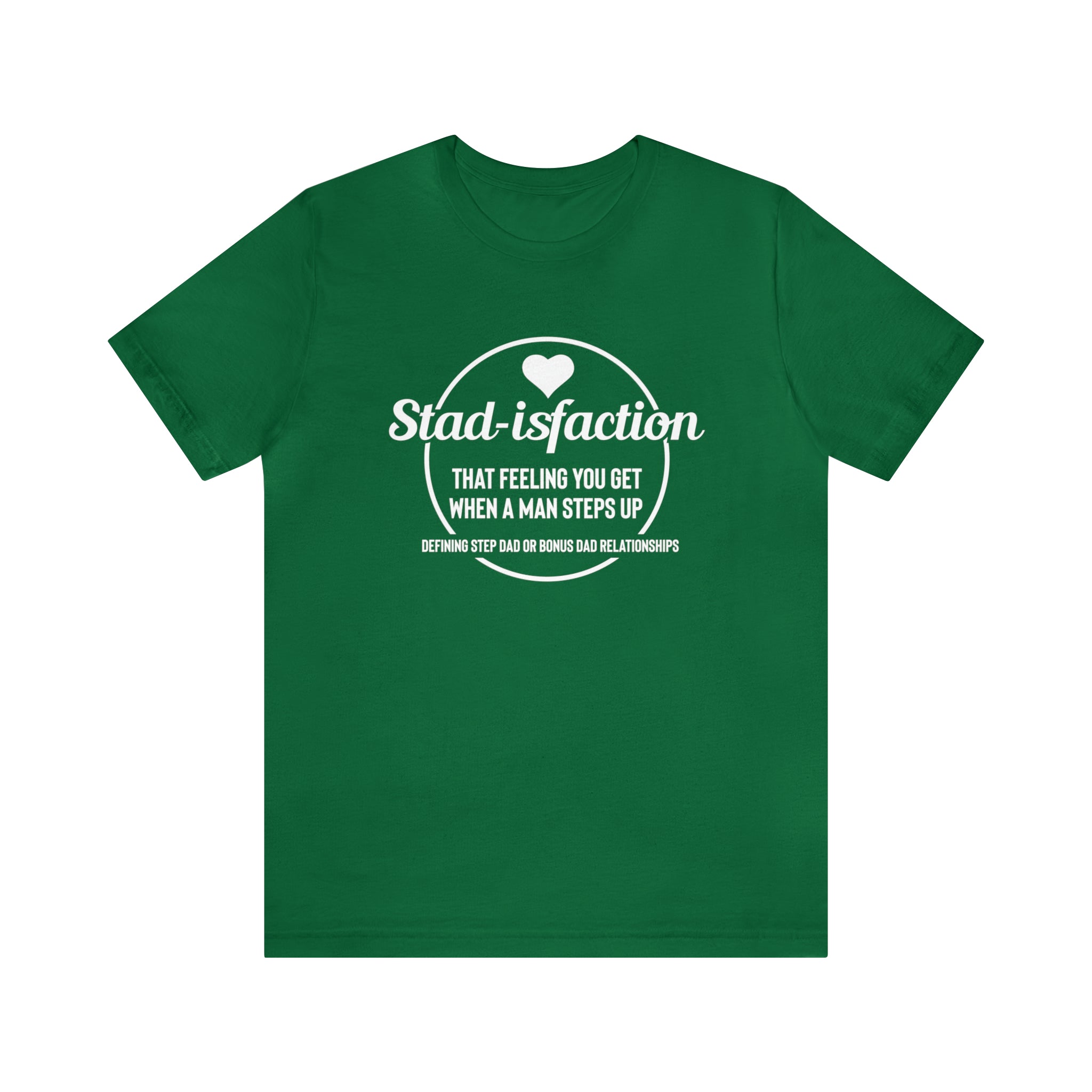 Fathers Day Gift Step Dad Unisex Softstyle T-Shirt Stad-isfaction Step Dad