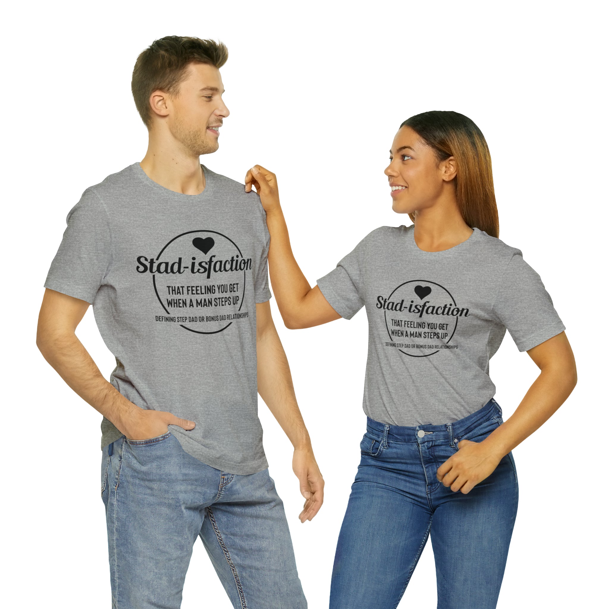 Fathers Day Gift Step Dad Unisex Softstyle T-Shirt Stad-isfaction Step Dad