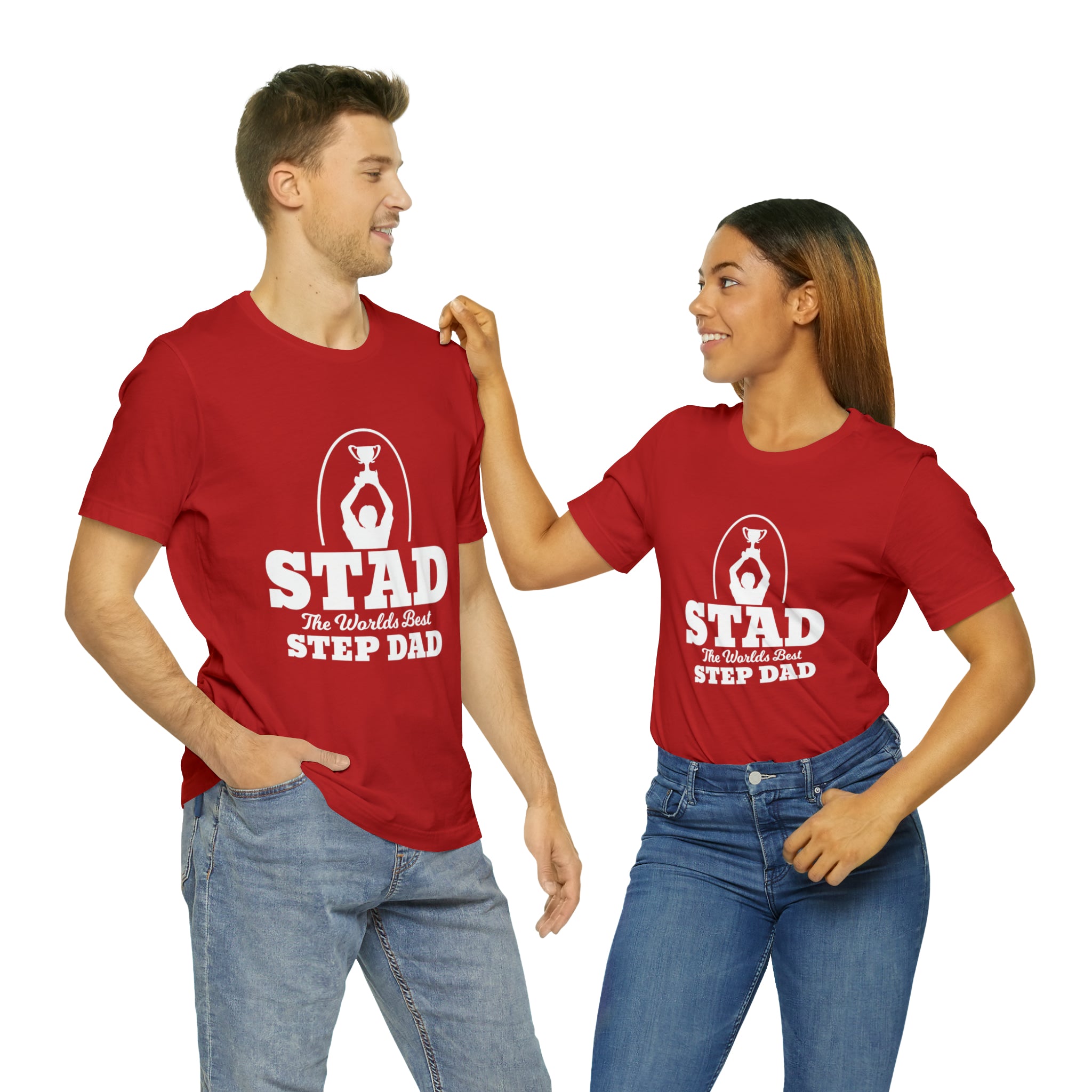 Fathers Day Gift Step Dad Unisex Softstyle T-Shirt Stad Worlds Best Step Dad